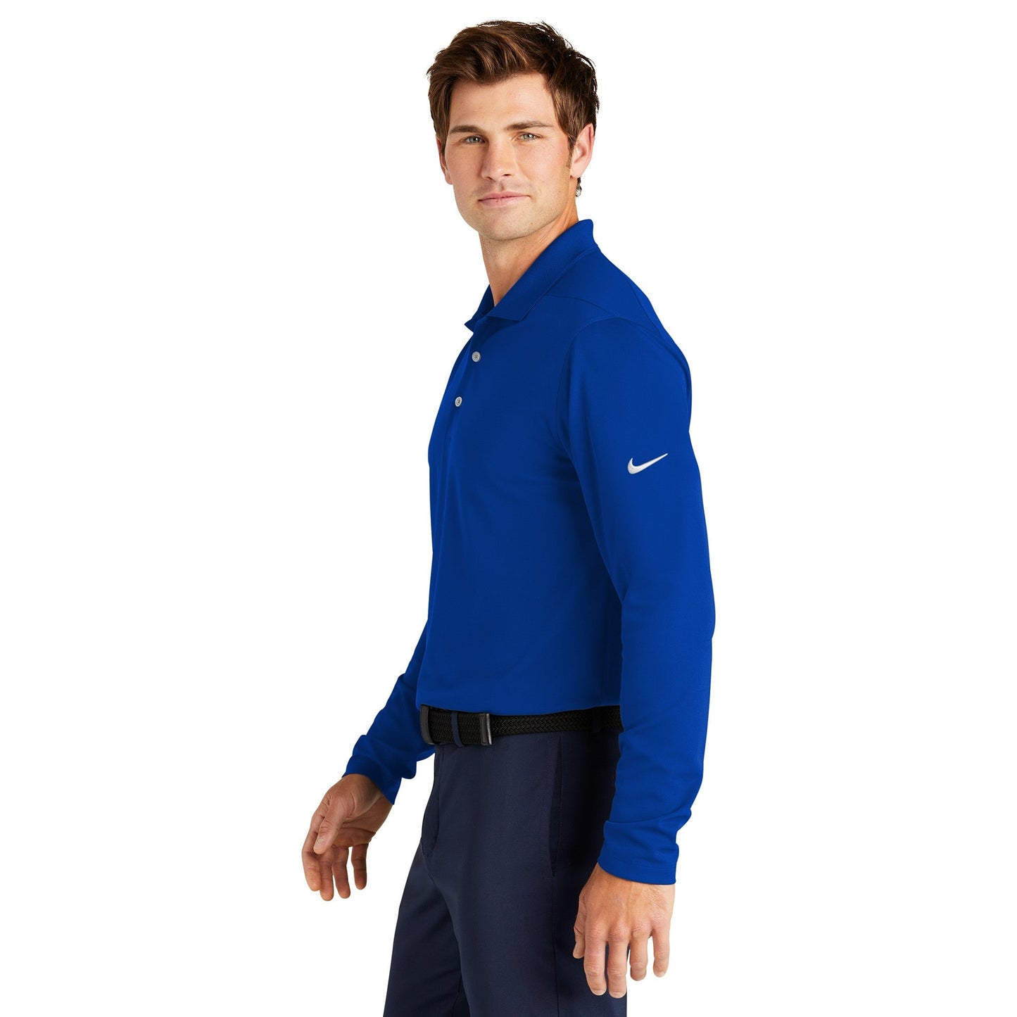 Anthracite Polo Shirt - Nike - Soft Dri-Fit Fabric