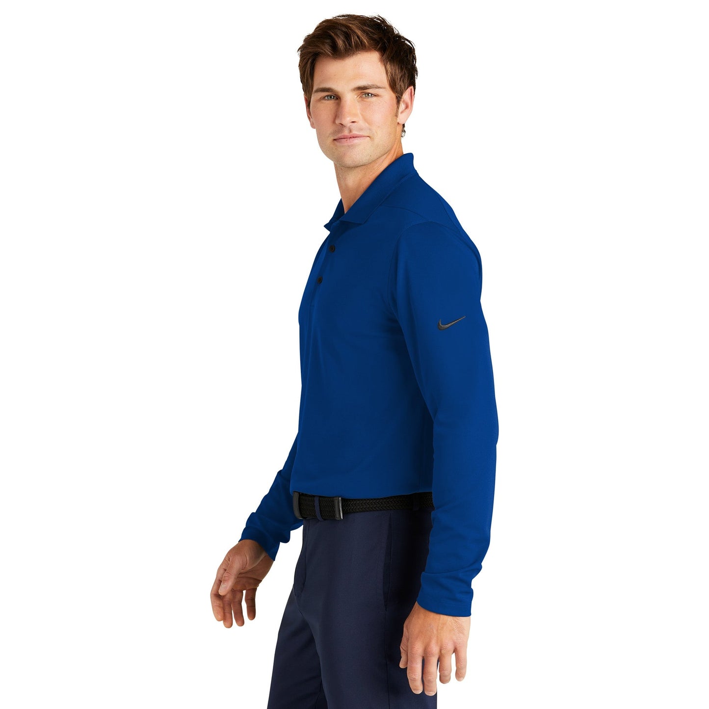 Anthracite Polo Shirt - Nike - Soft Dri-Fit Fabric