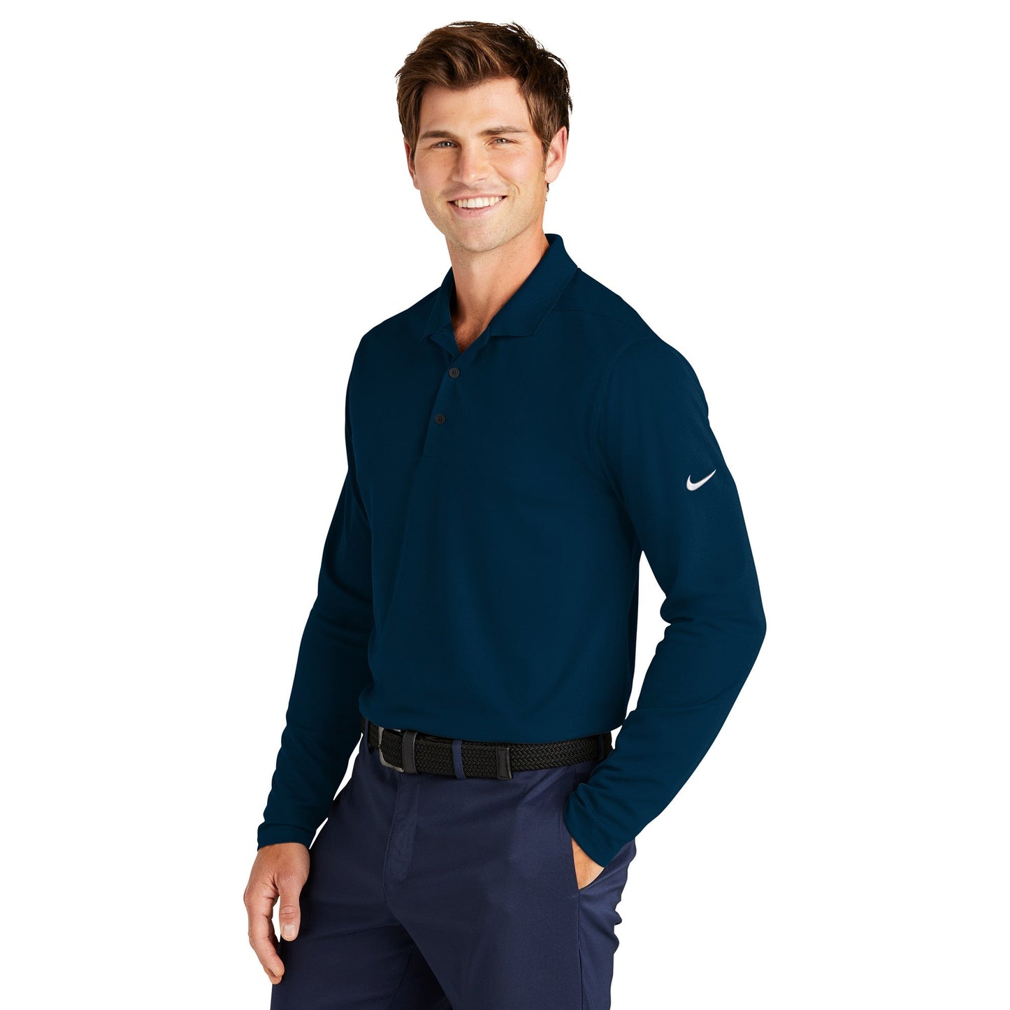 Anthracite Polo Shirt - Nike - Soft Dri-Fit Fabric