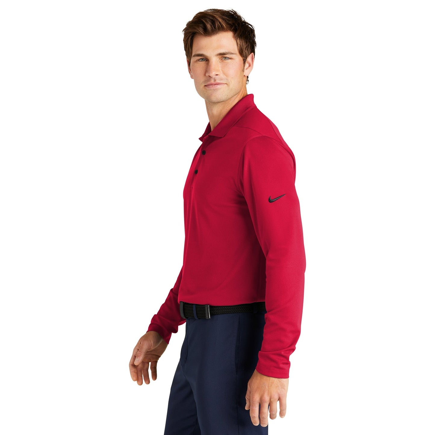 Anthracite Polo Shirt - Nike - Soft Dri-Fit Fabric