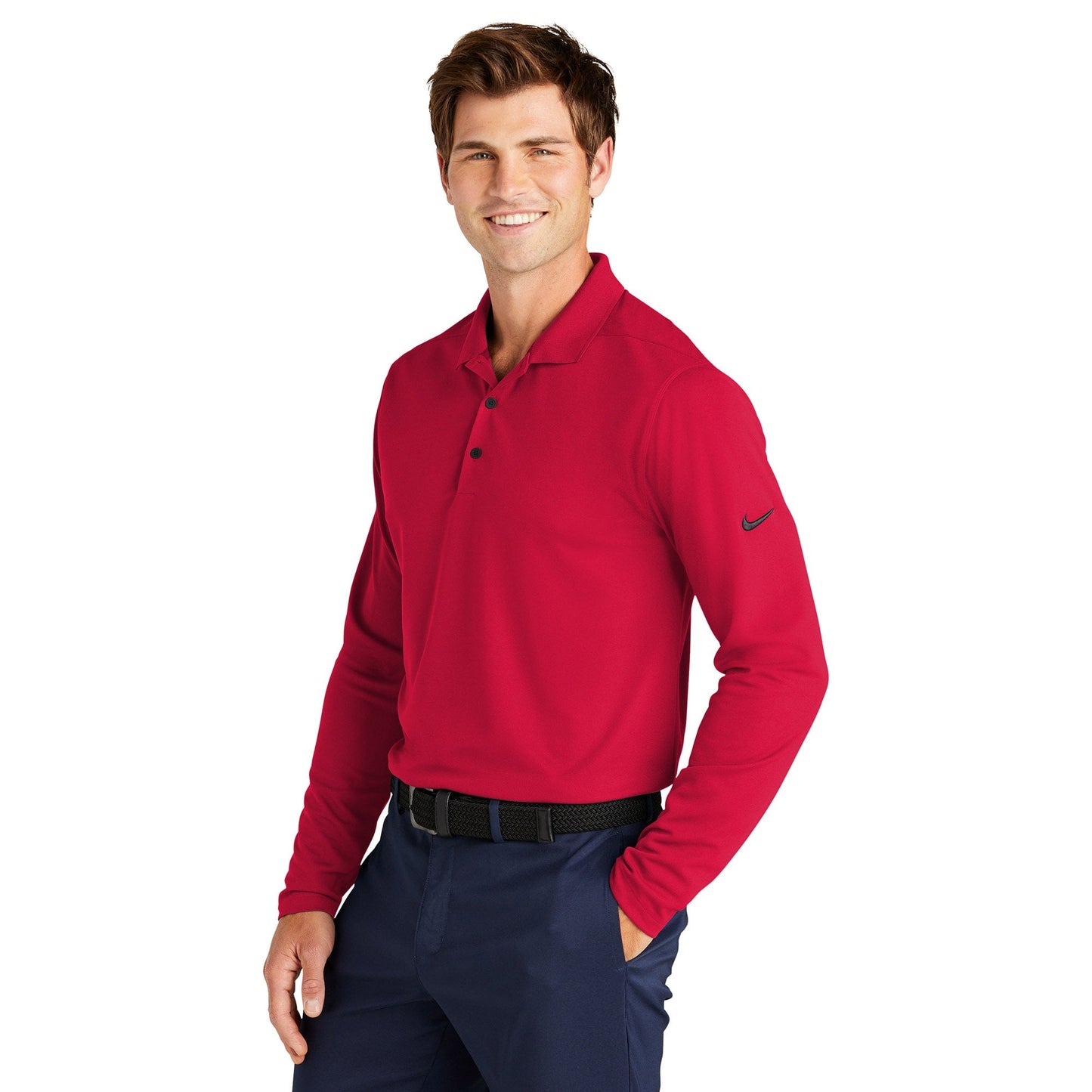 Anthracite Polo Shirt - Nike - Soft Dri-Fit Fabric