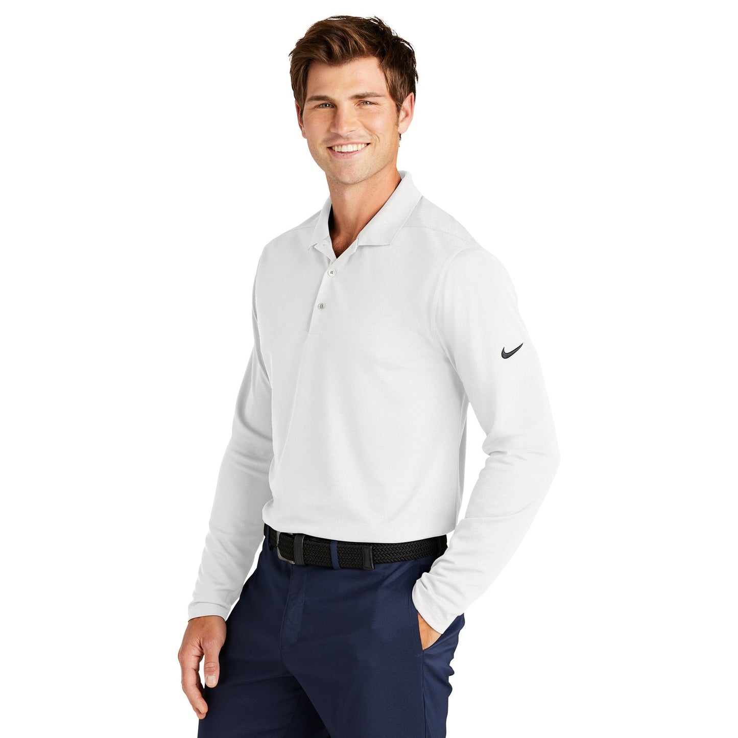Anthracite Polo Shirt - Nike - Soft Dri-Fit Fabric