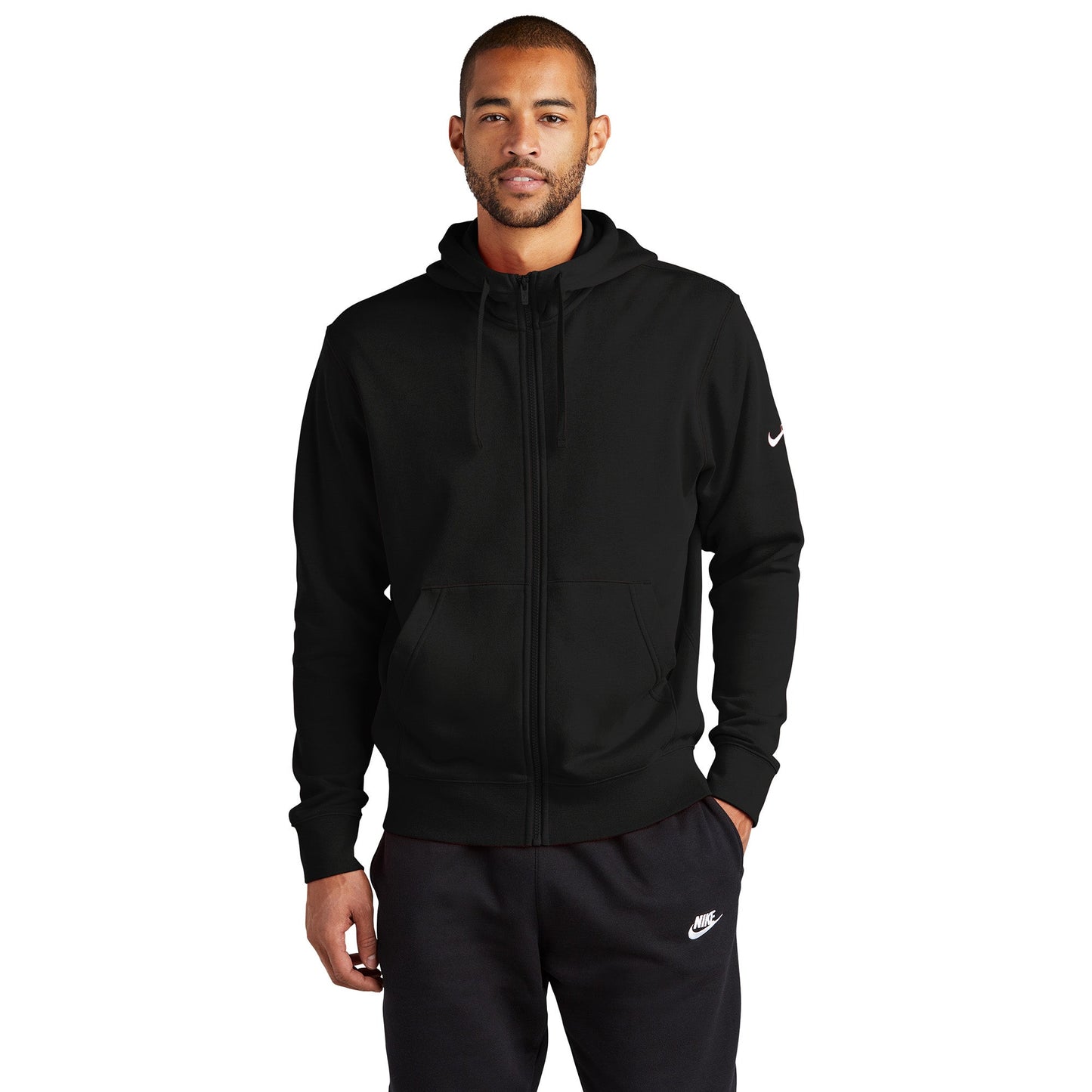 Black Fleece Hoodie - Nike - Comfortable Design