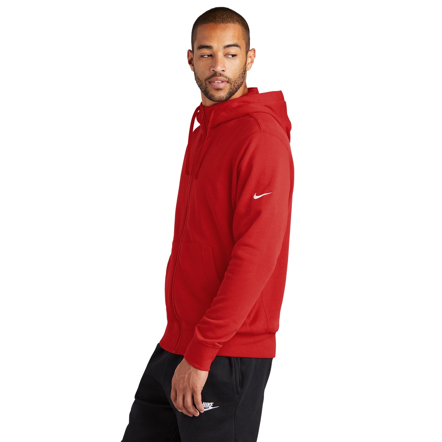 Black Fleece Hoodie - Nike - Comfortable Design