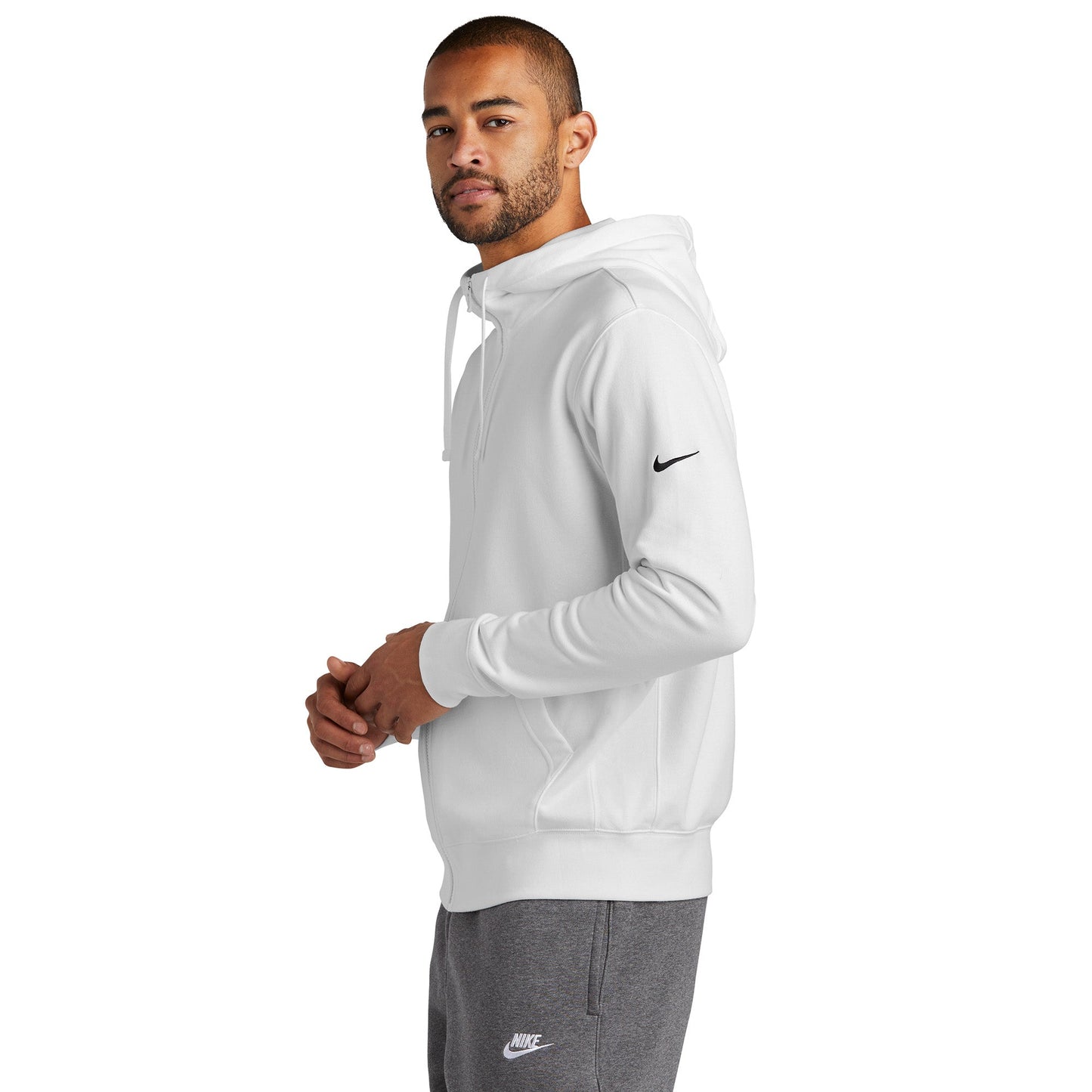 Black Fleece Hoodie - Nike - Comfortable Design