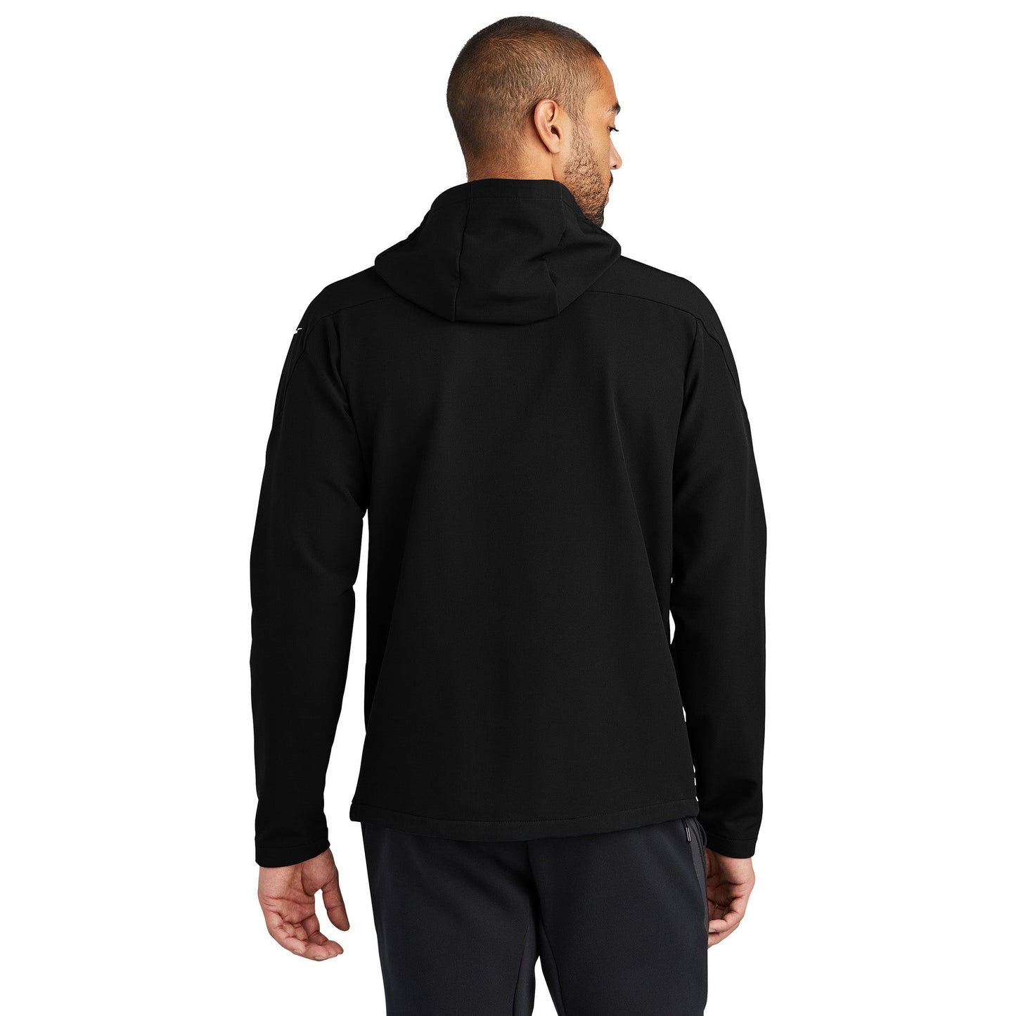 Black Jackets - Stylish Soft Shell - Nike - Water-Repellent