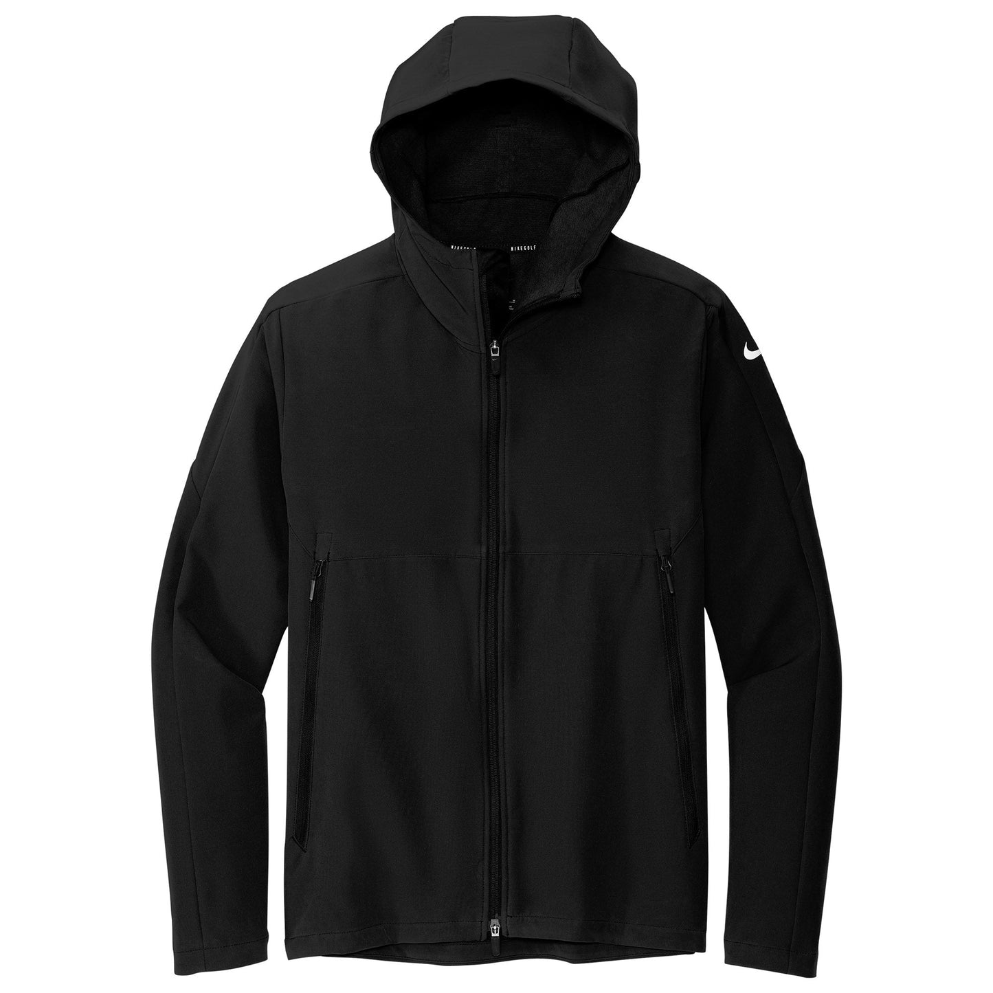 Black Jackets - Stylish Soft Shell - Nike - Water-Repellent