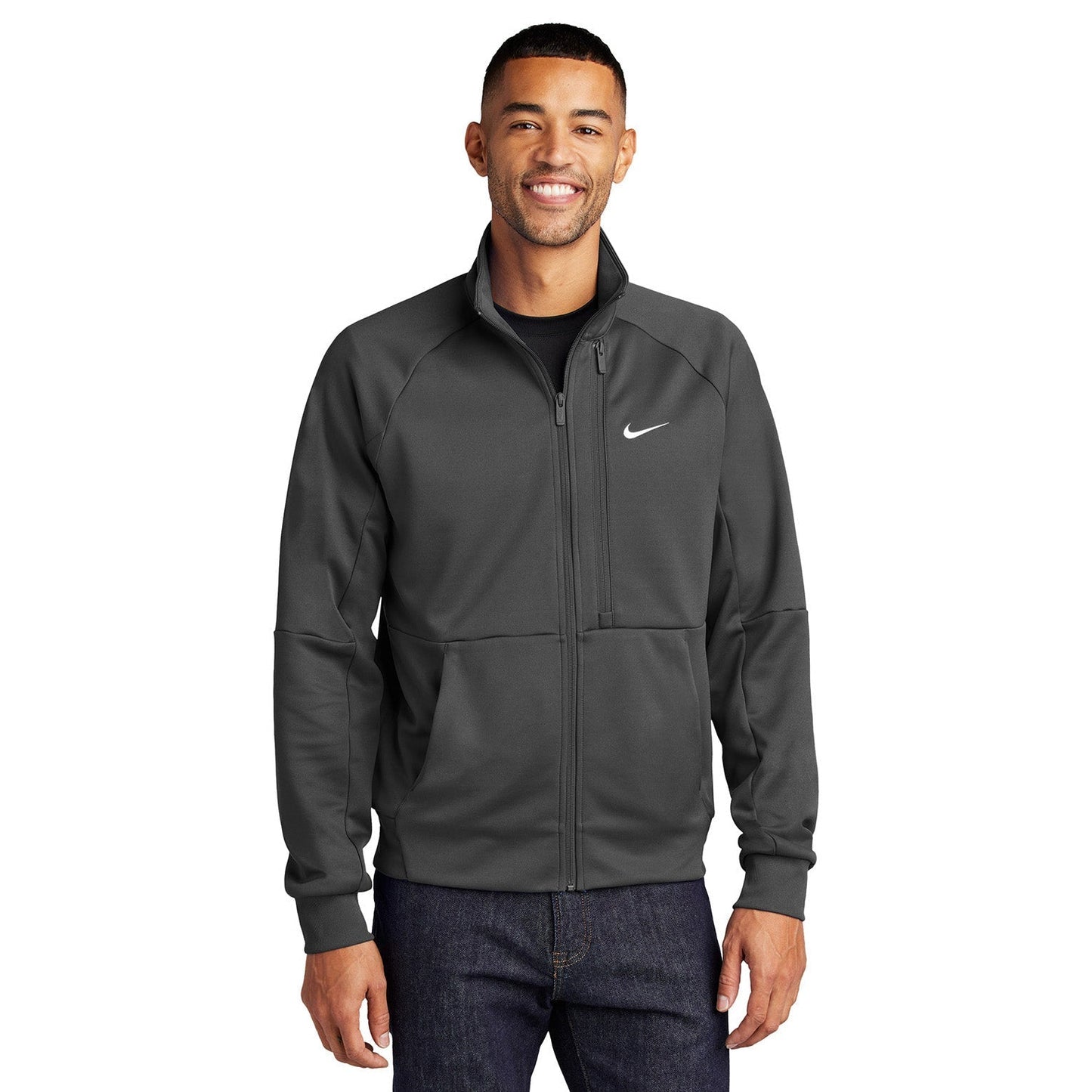 Anthracite Jacket - Nike - Sustainable Polyester Fabric