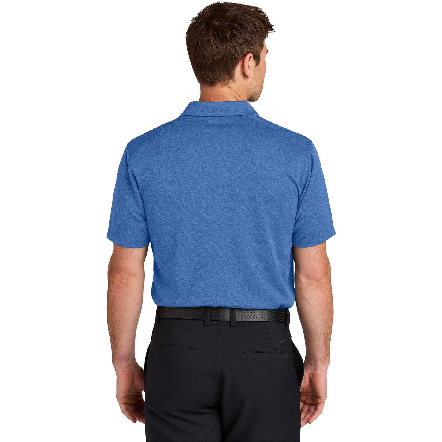 Anthracite Heather Polo - Nike - Moisture-Wicking Design
