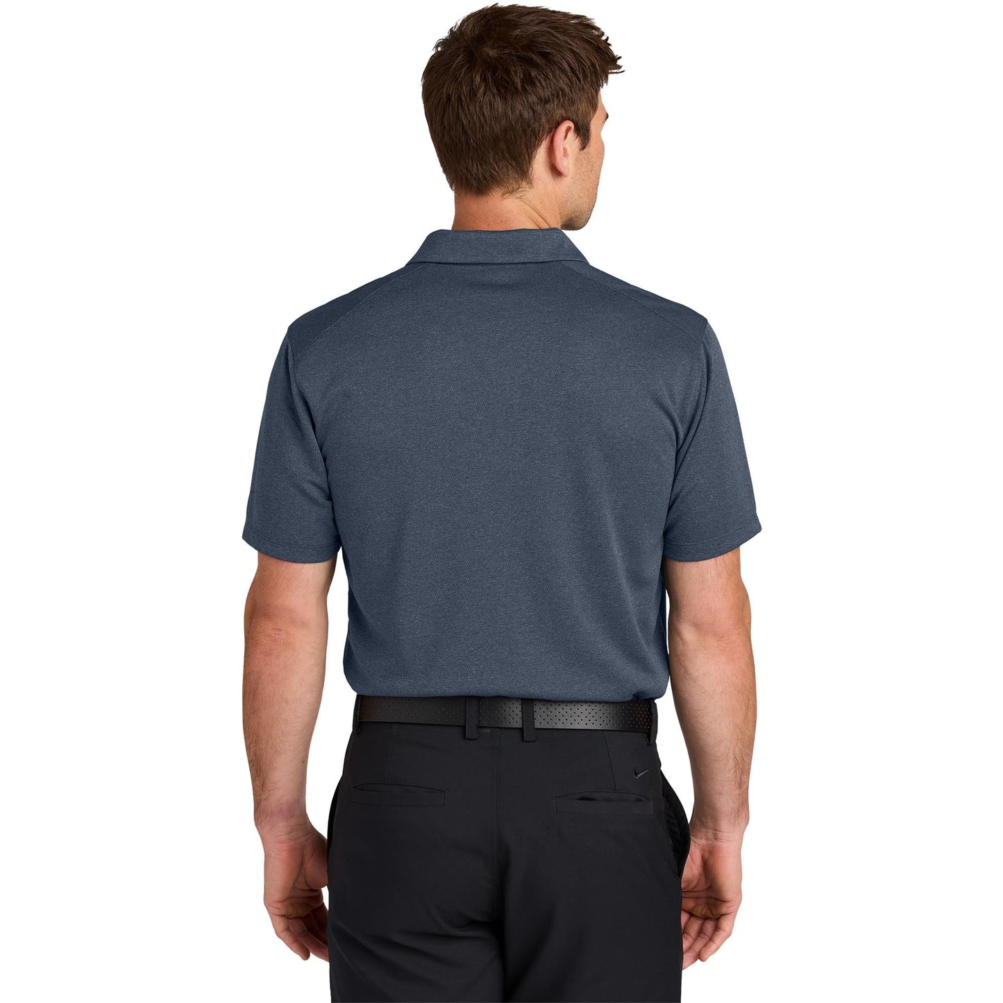 Anthracite Heather Polo - Nike - Moisture-Wicking Design