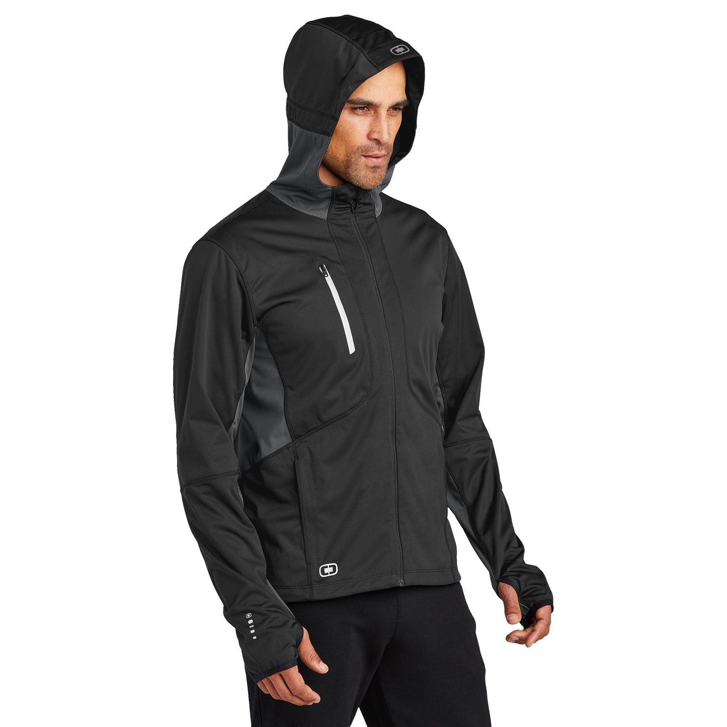 Blacktop/Gear Grey Jacket - OGIO - Wind Resistant