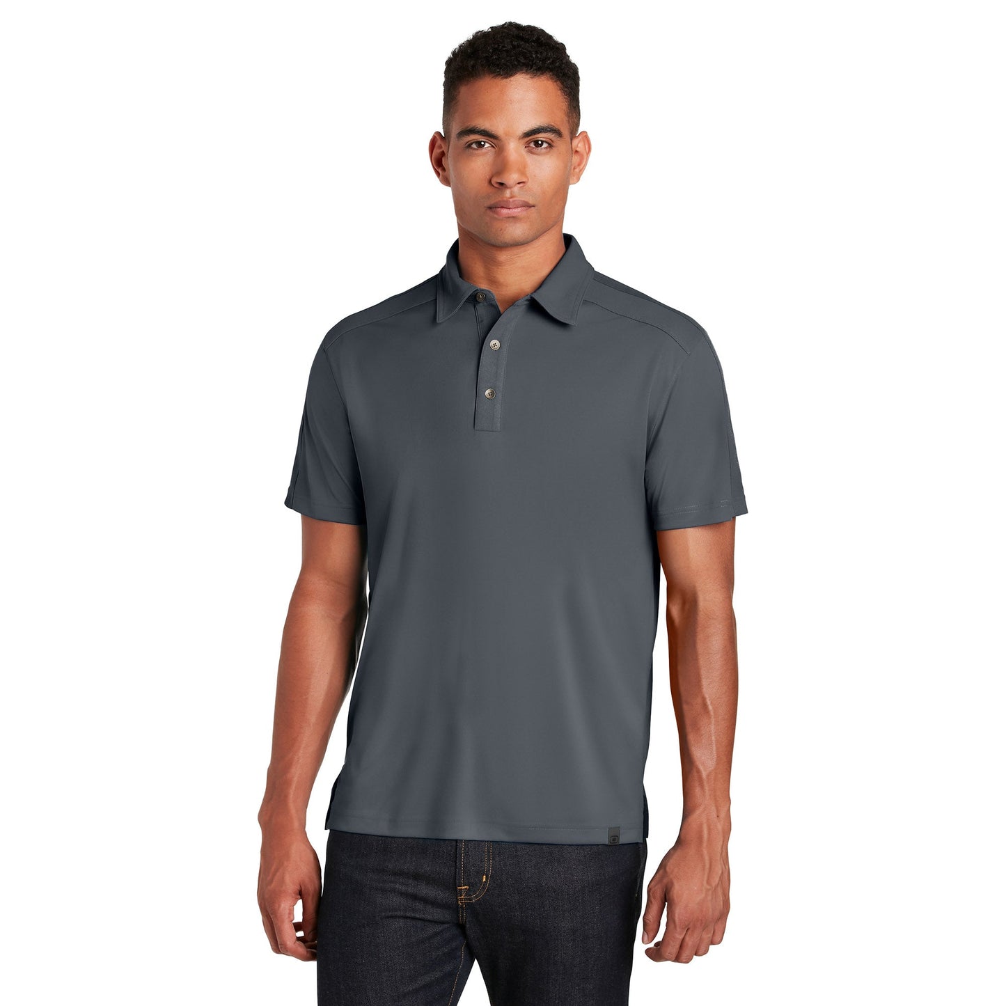 Diesel Grey Polo - OGIO - Moisture-Wicking Design