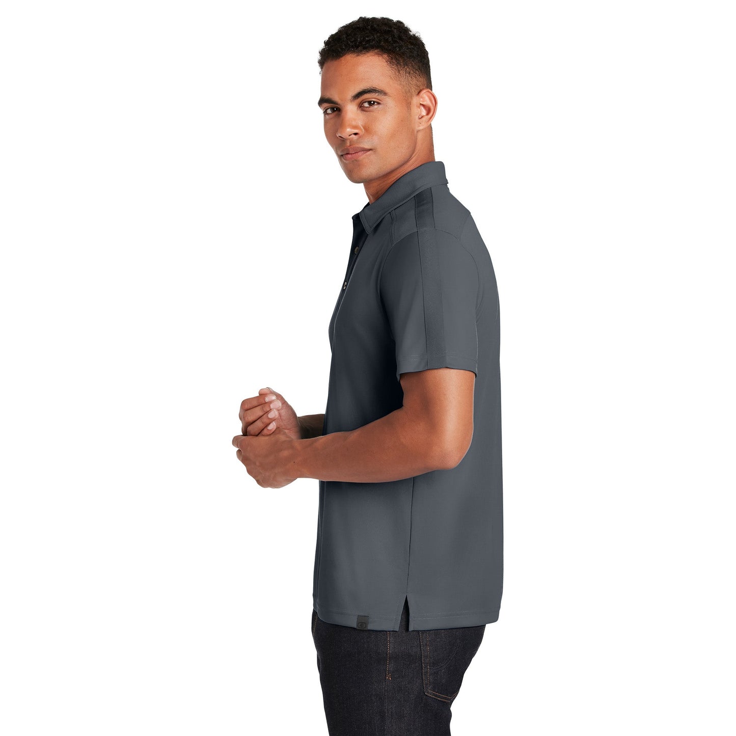 Diesel Grey Polo - OGIO - Moisture-Wicking Design
