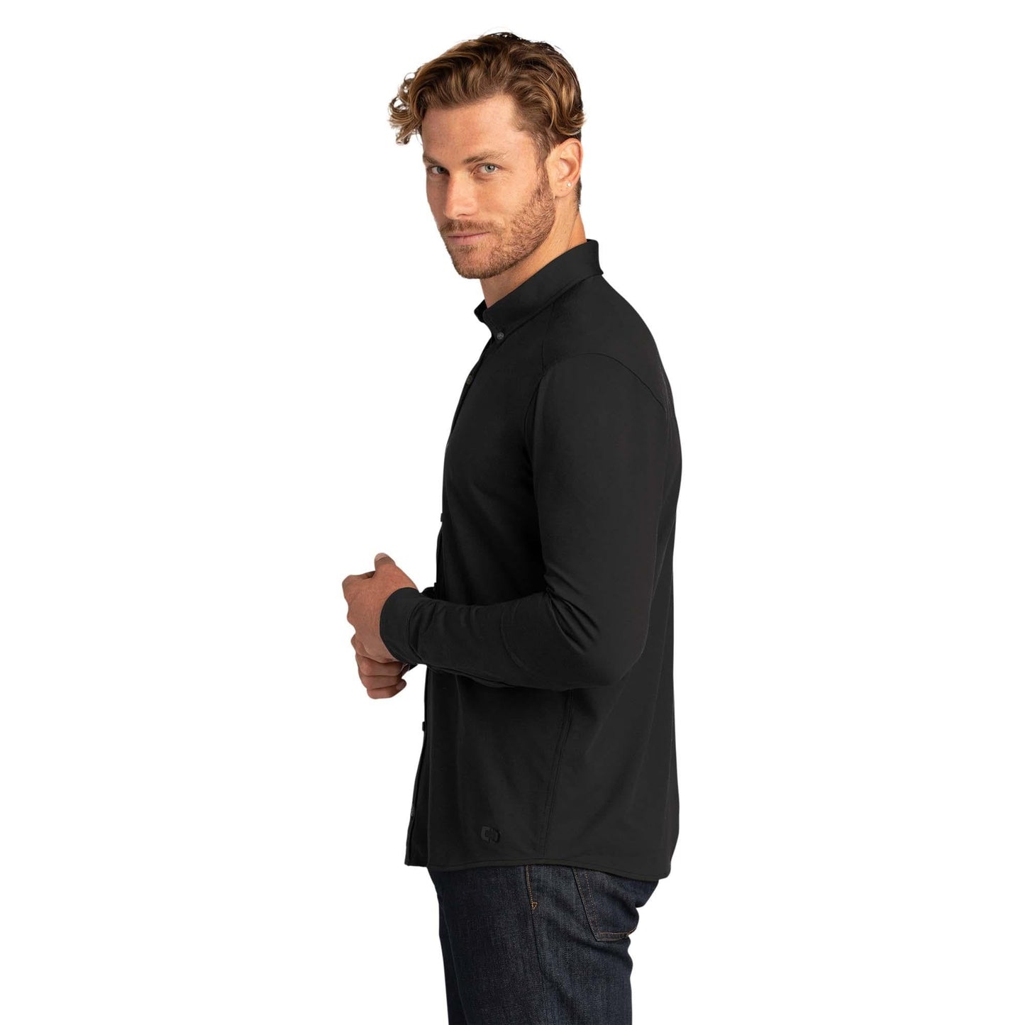 Blacktop Button Up Shirt - OGIO - Stretch Fabric