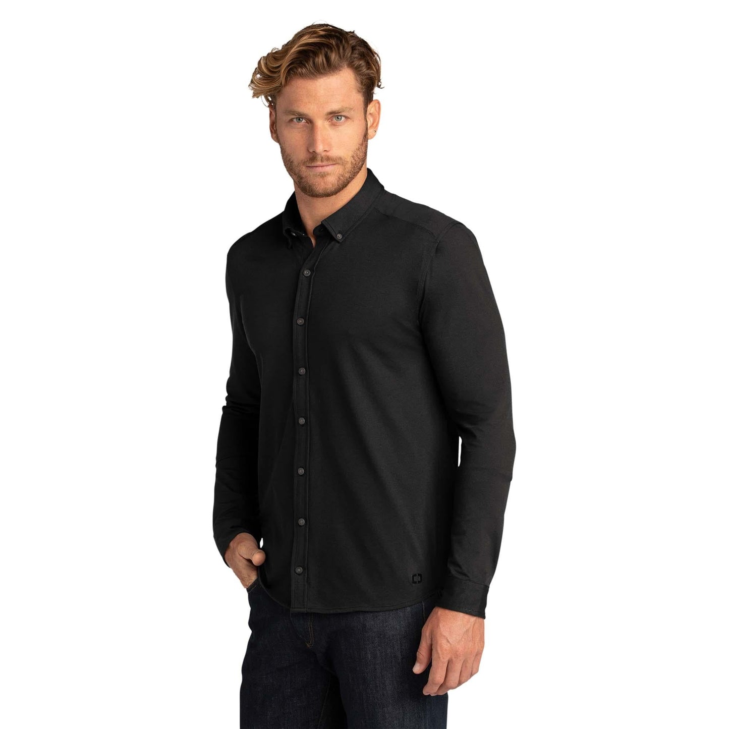 Blacktop Button Up Shirt - OGIO - Stretch Fabric