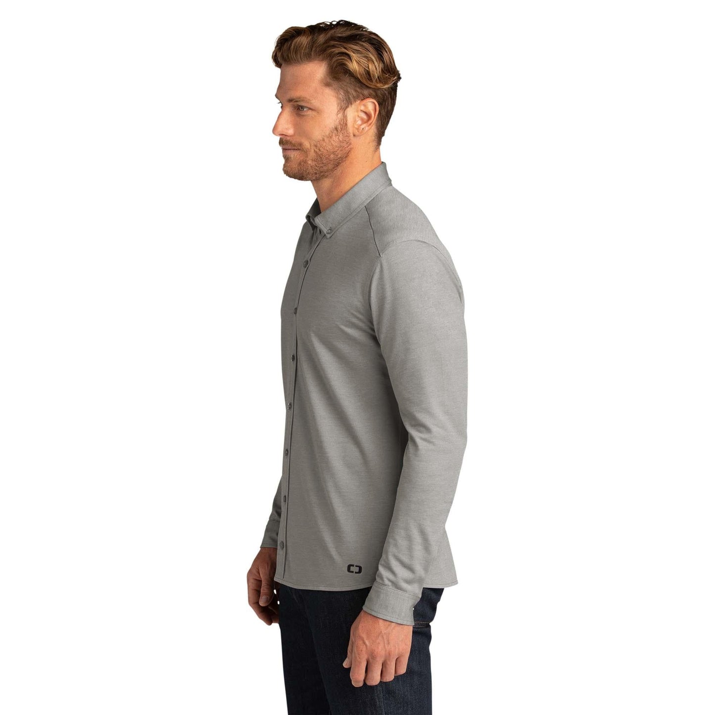 Blacktop Button Up Shirt - OGIO - Stretch Fabric