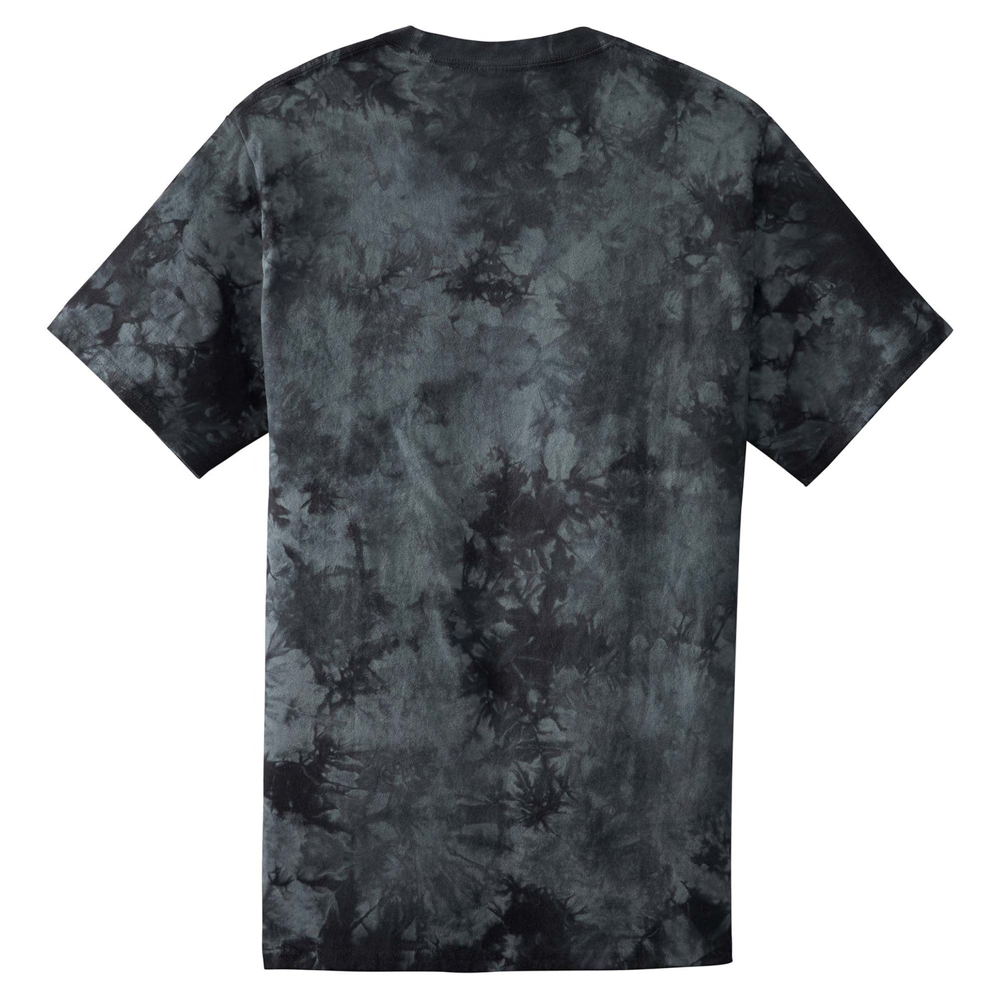 Black Red T-Shirts - Port & Company - Vibrant Tie-Dye