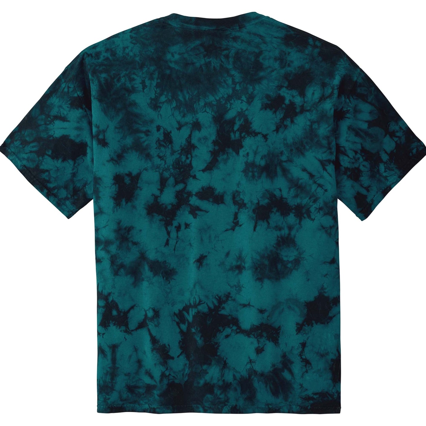 Black Red T-Shirts - Port & Company - Vibrant Tie-Dye