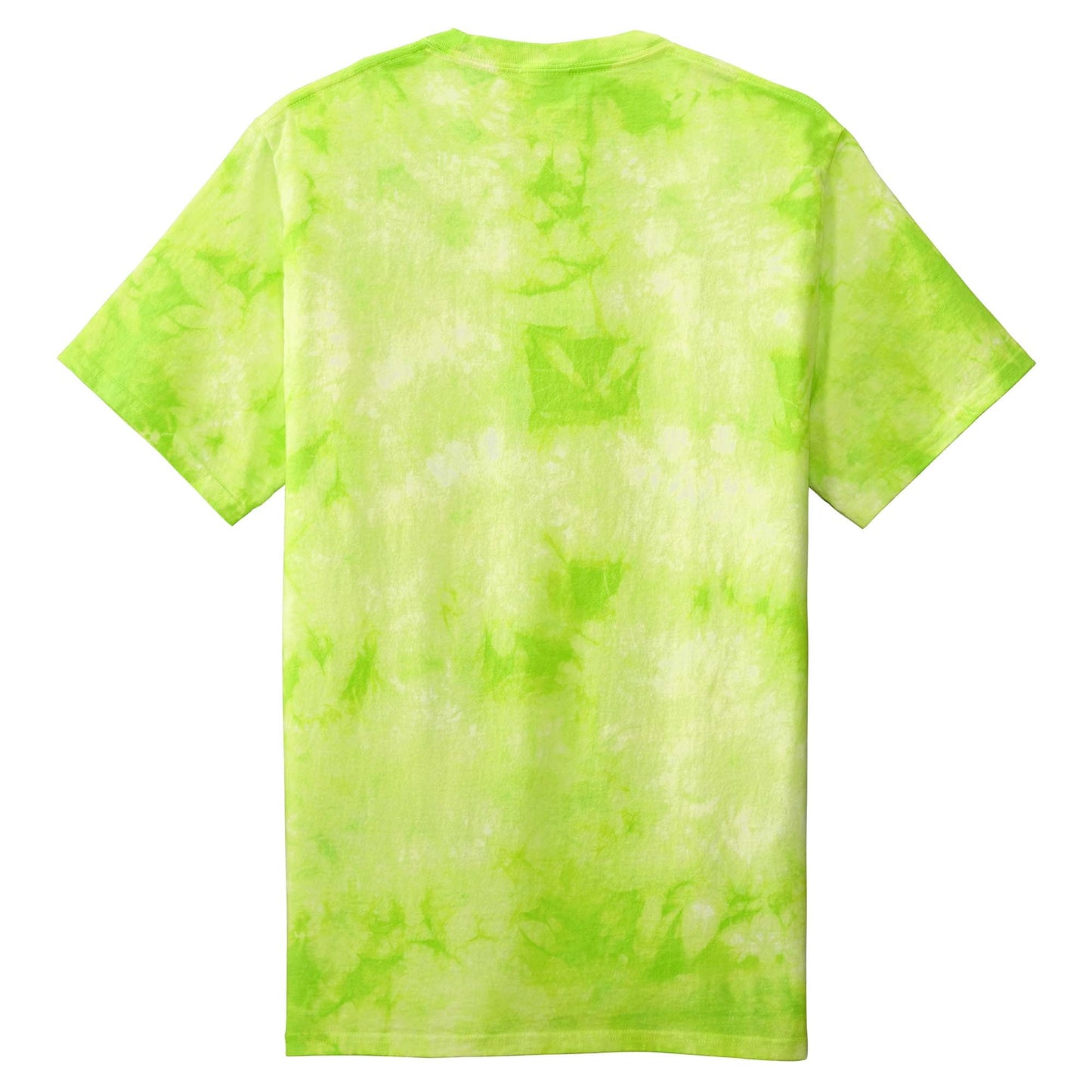 Black Red T-Shirts - Port & Company - Vibrant Tie-Dye