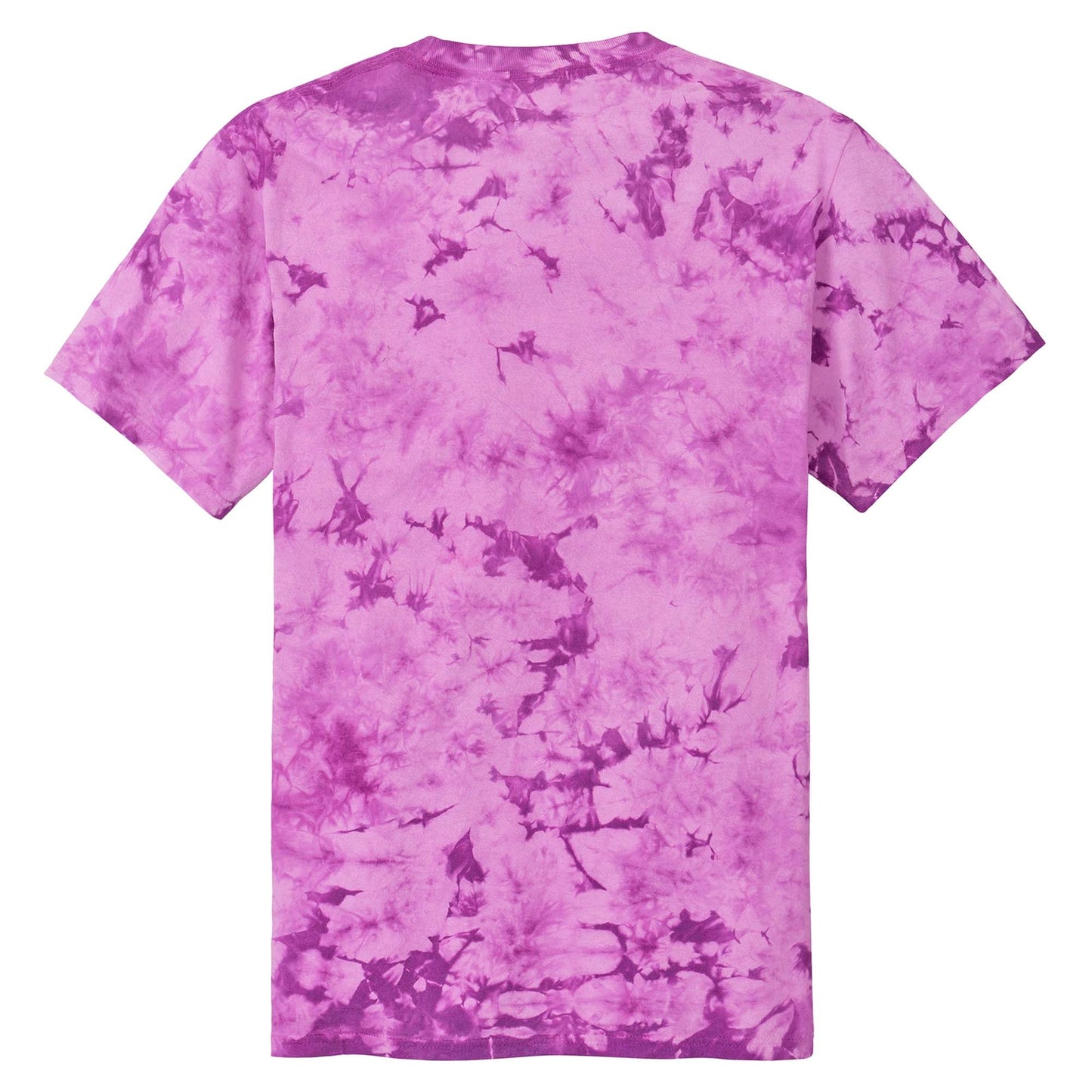 Black Red T-Shirts - Port & Company - Vibrant Tie-Dye