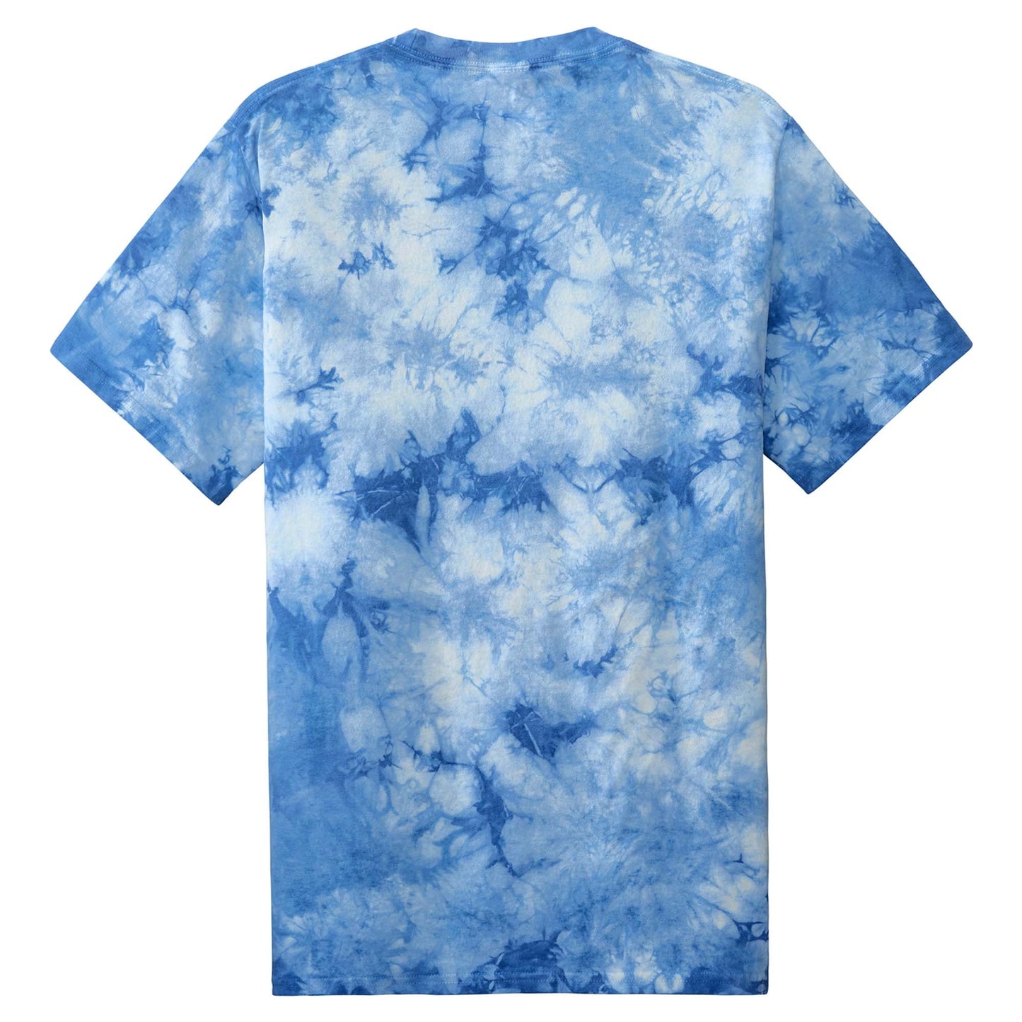 Black Red T-Shirts - Port & Company - Vibrant Tie-Dye