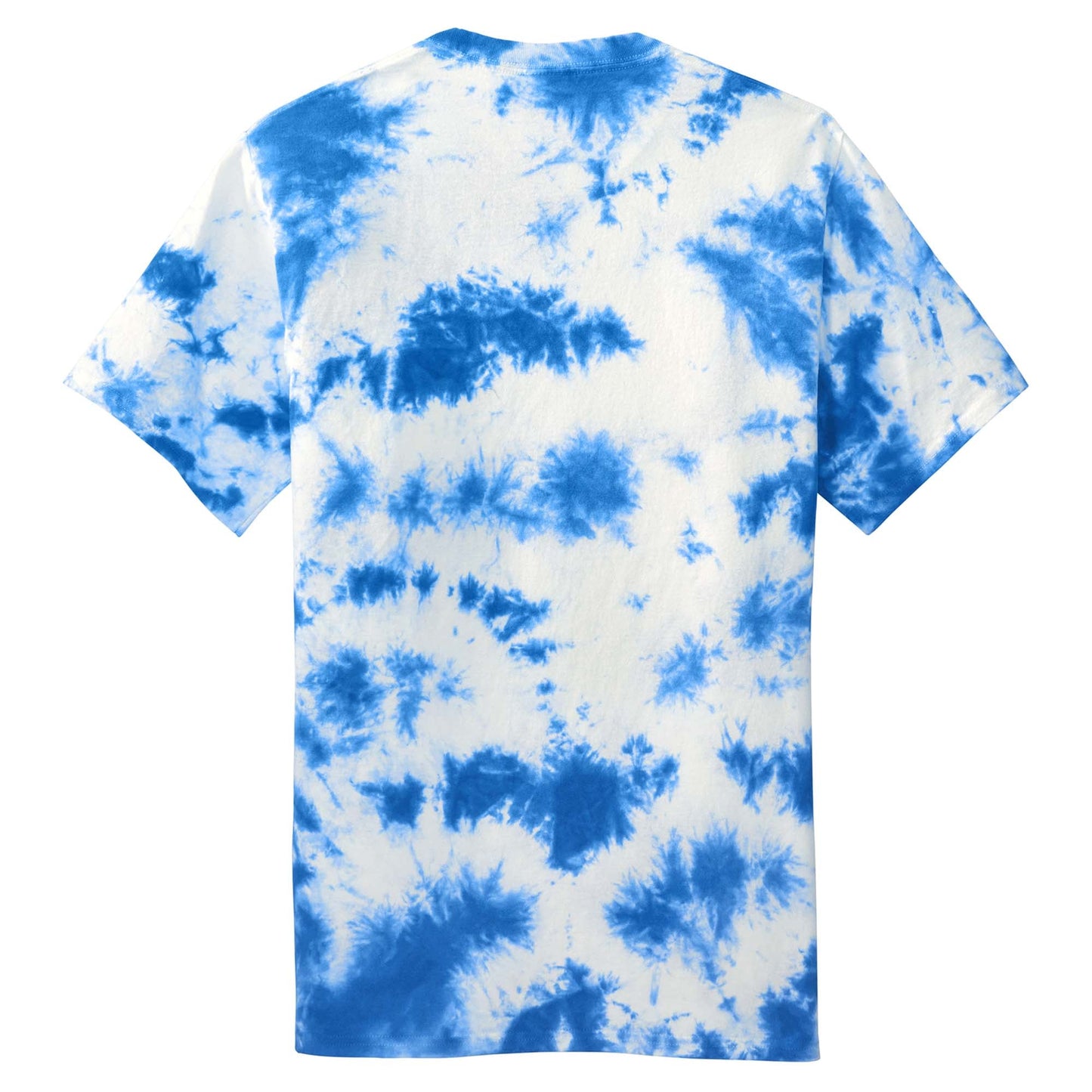 Black Red T-Shirts - Port & Company - Vibrant Tie-Dye