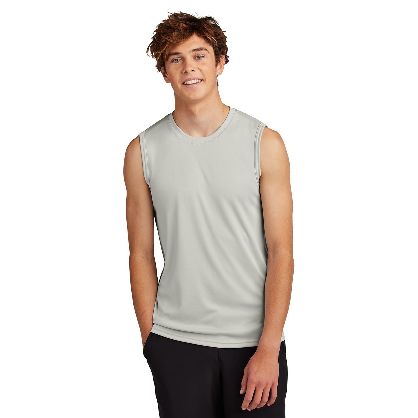Charcoal Performance T-Shirt - Port & Company - Wicking Fabric