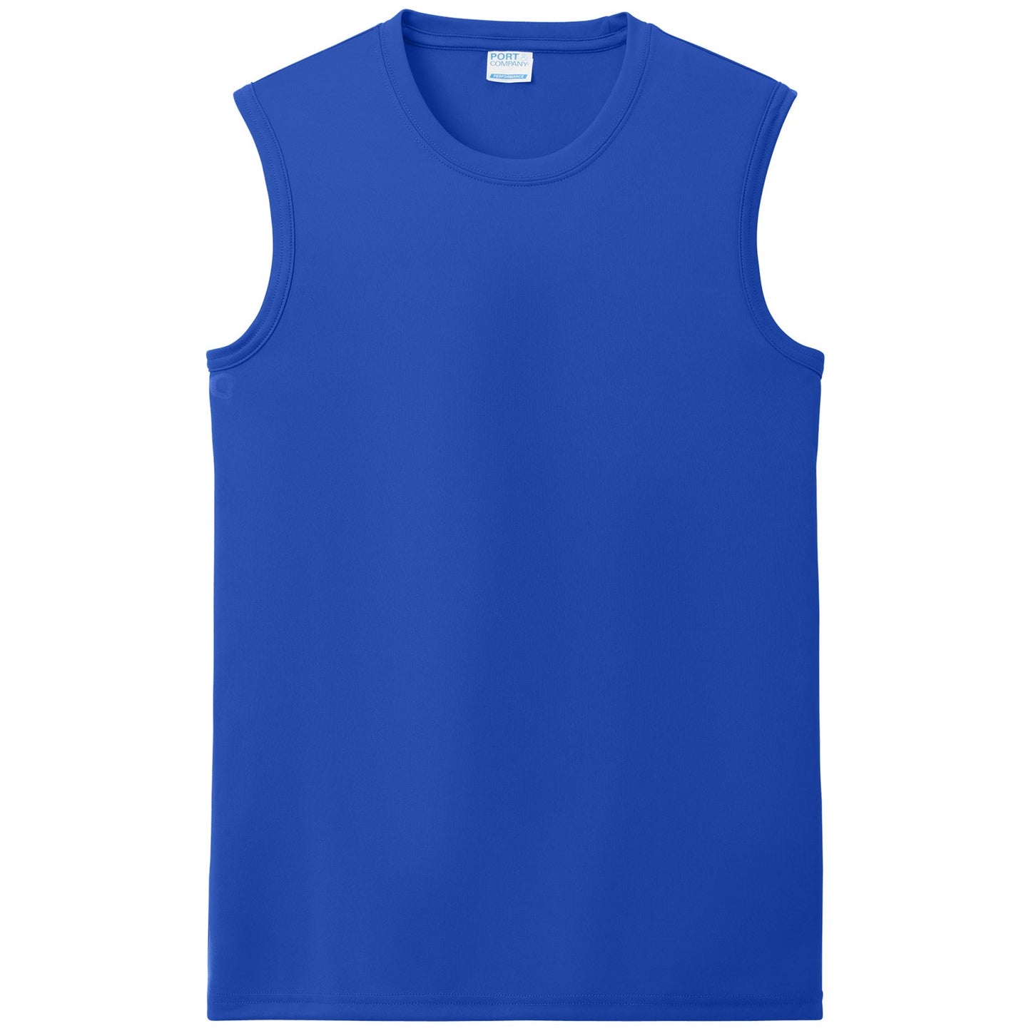 Charcoal Performance T-Shirt - Port & Company - Wicking Fabric