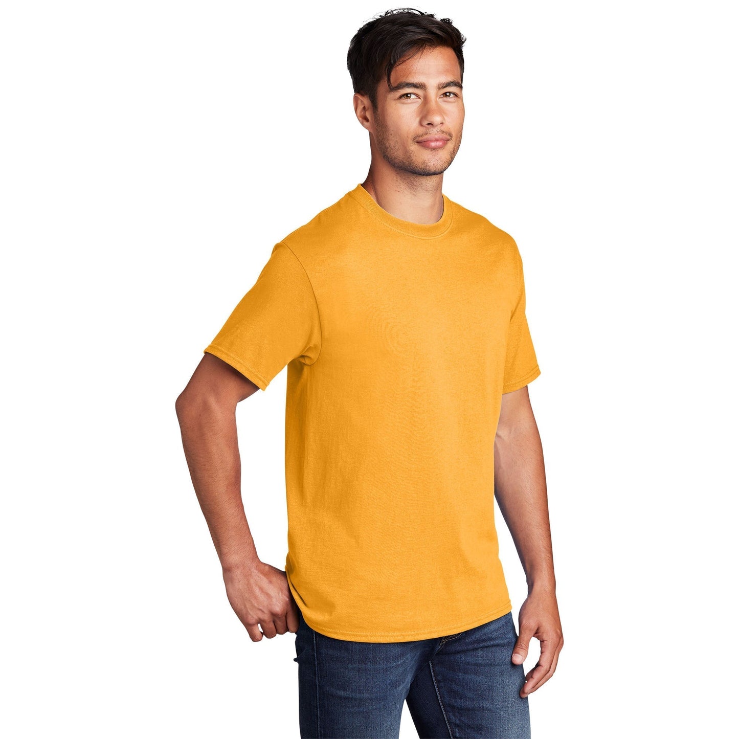 Aquatic Blue T-Shirt - Port & Company - Soft Cotton