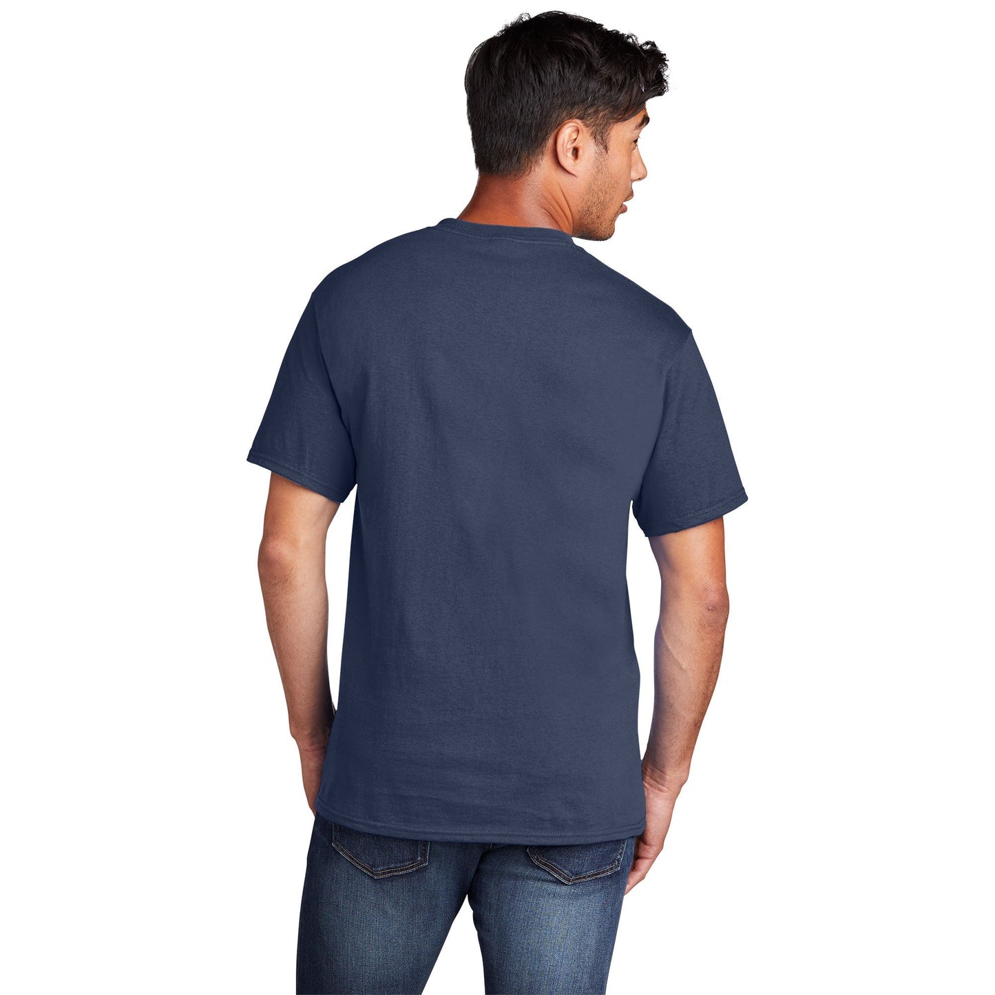Aquatic Blue T-Shirt - Port & Company - Soft Cotton