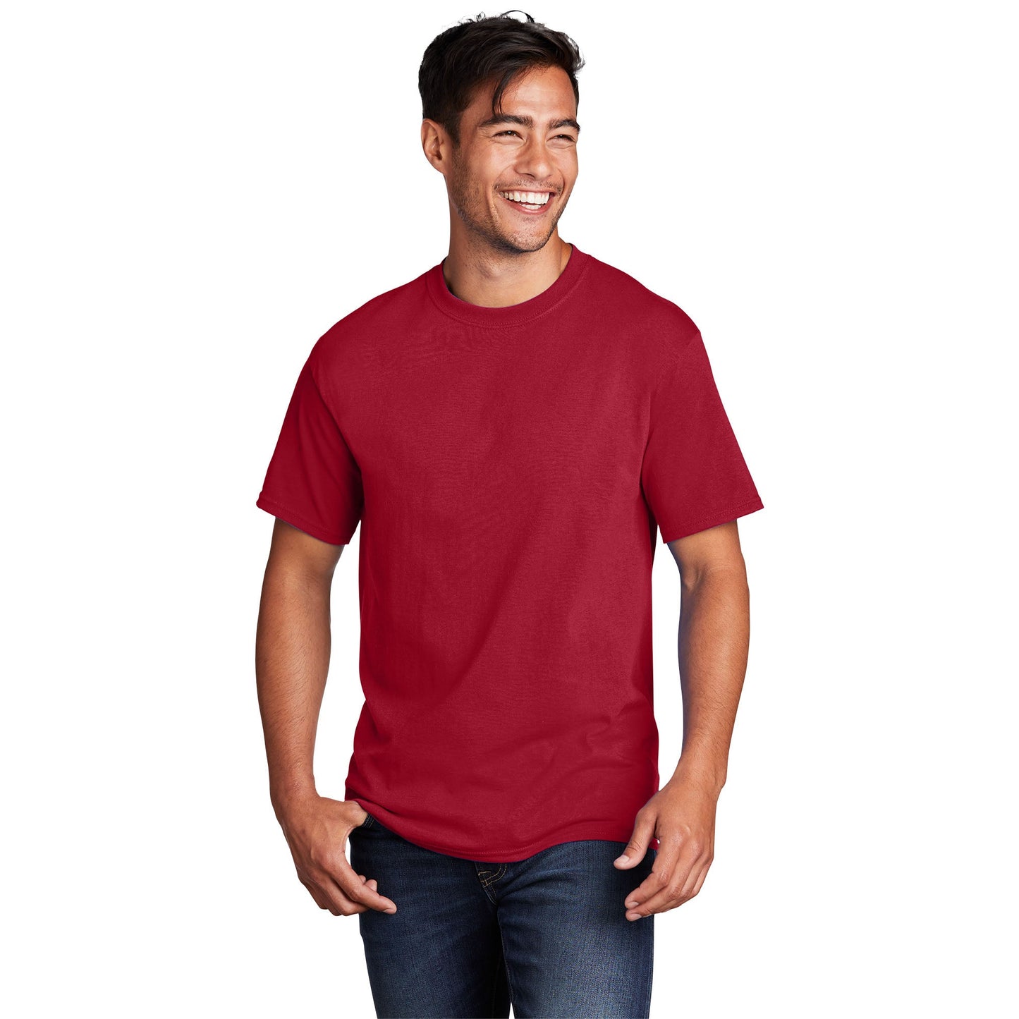 Aquatic Blue T-Shirt - Port & Company - Soft Cotton