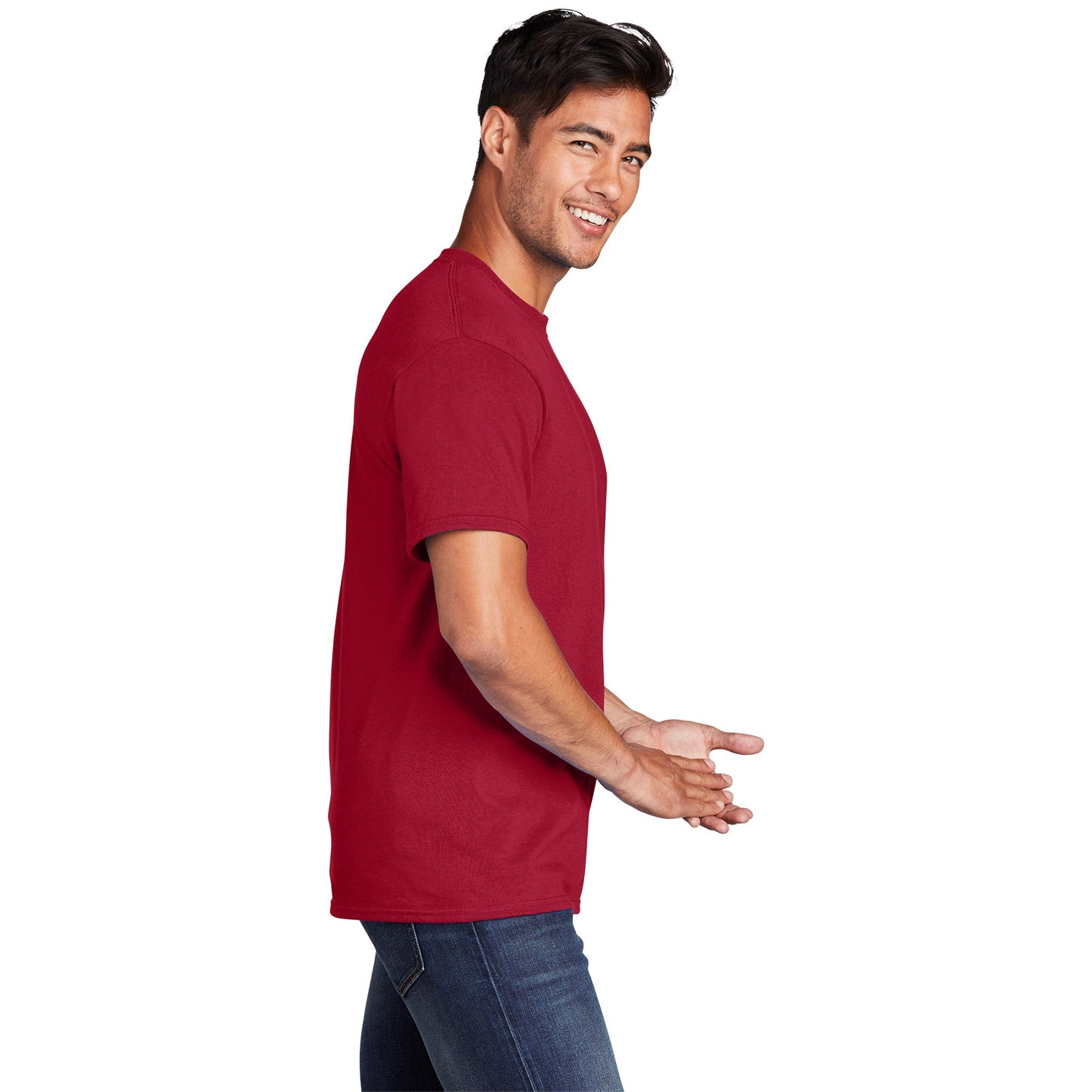 Aquatic Blue T-Shirt - Port & Company - Soft Cotton