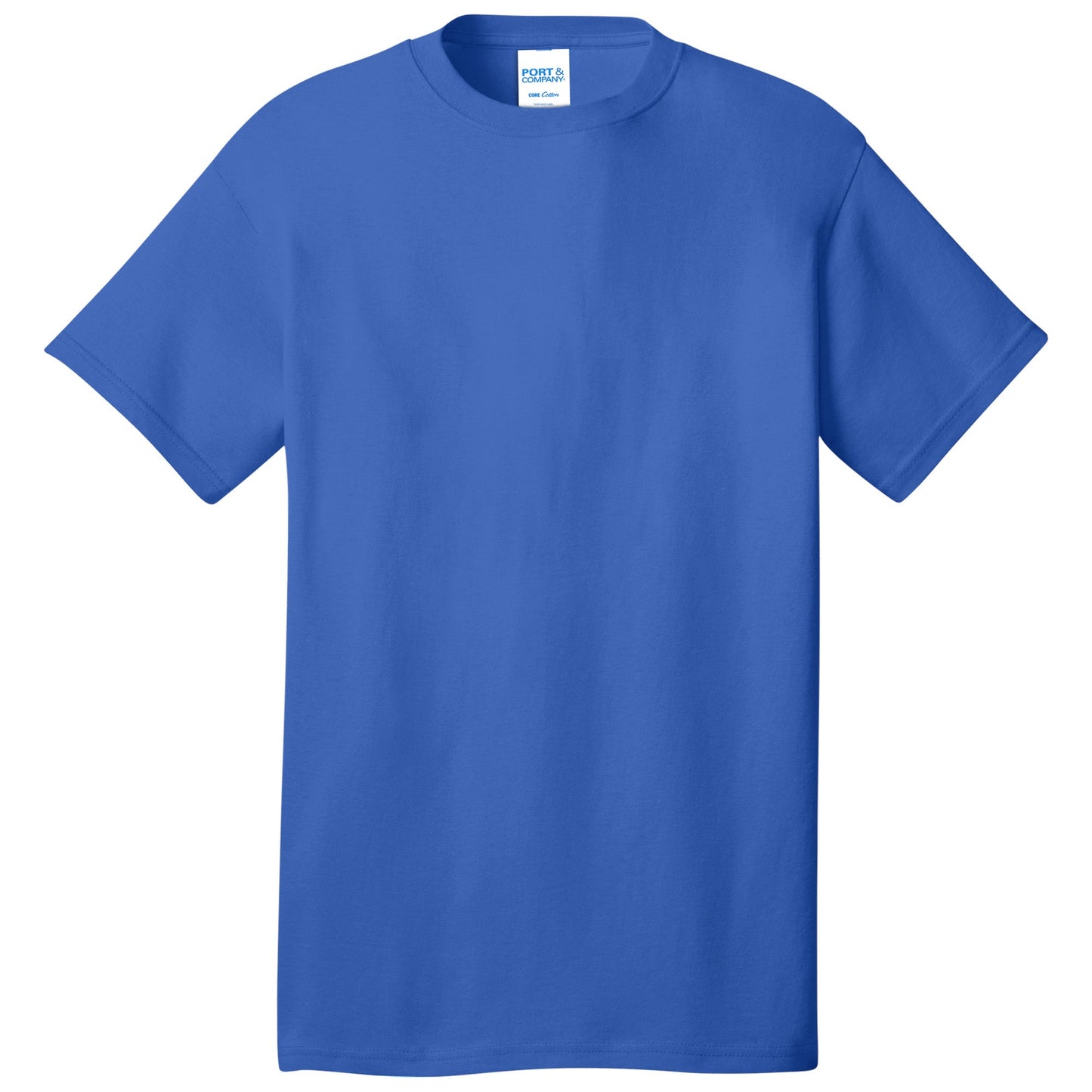 Aquatic Blue T-Shirt - Port & Company - Soft Cotton