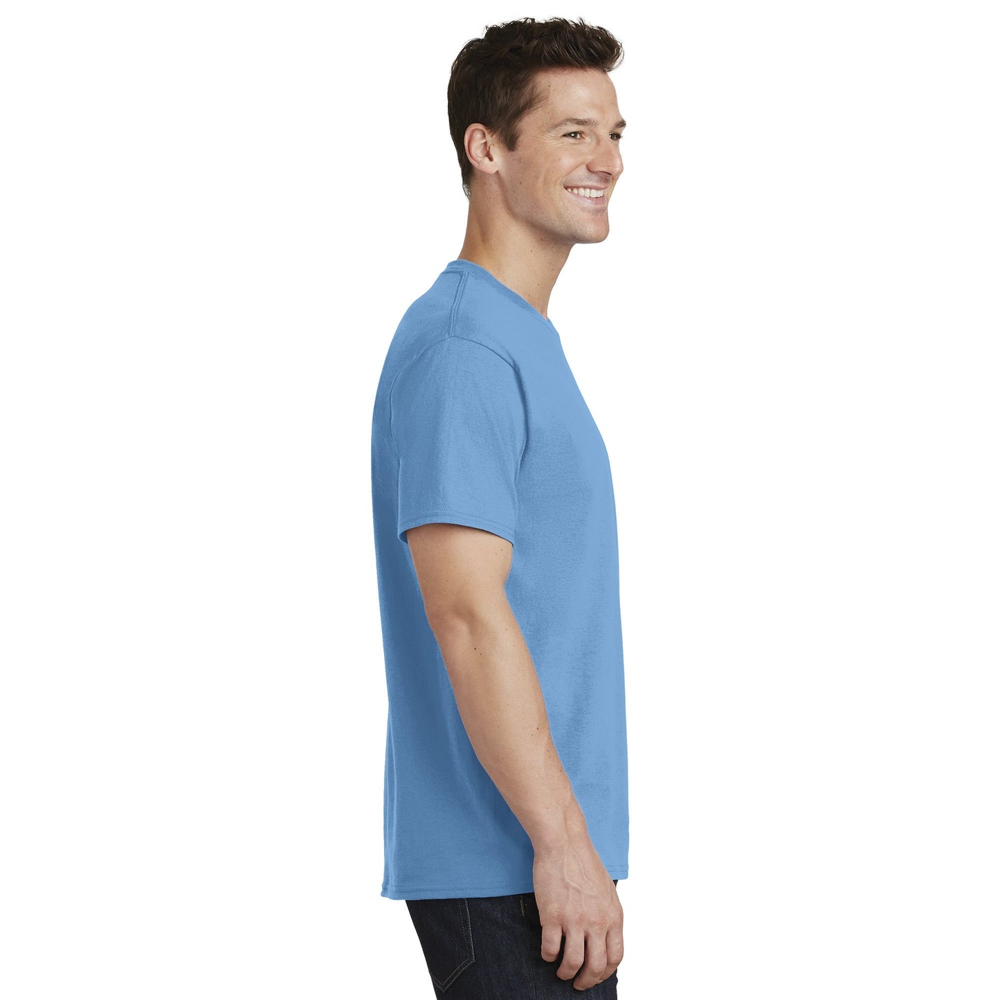 Aquatic Blue T-Shirt - Port & Company - Comfortable Fit