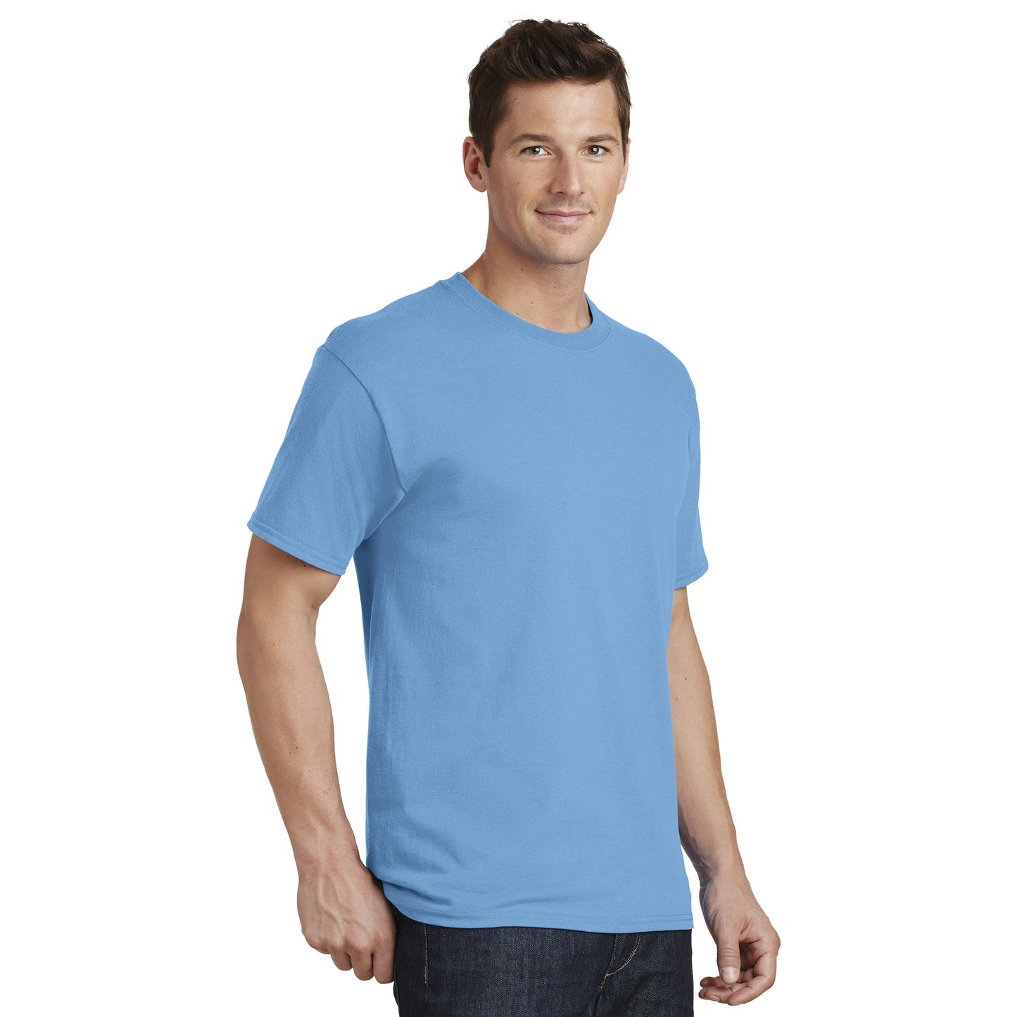 Aquatic Blue T-Shirt - Port & Company - Comfortable Fit