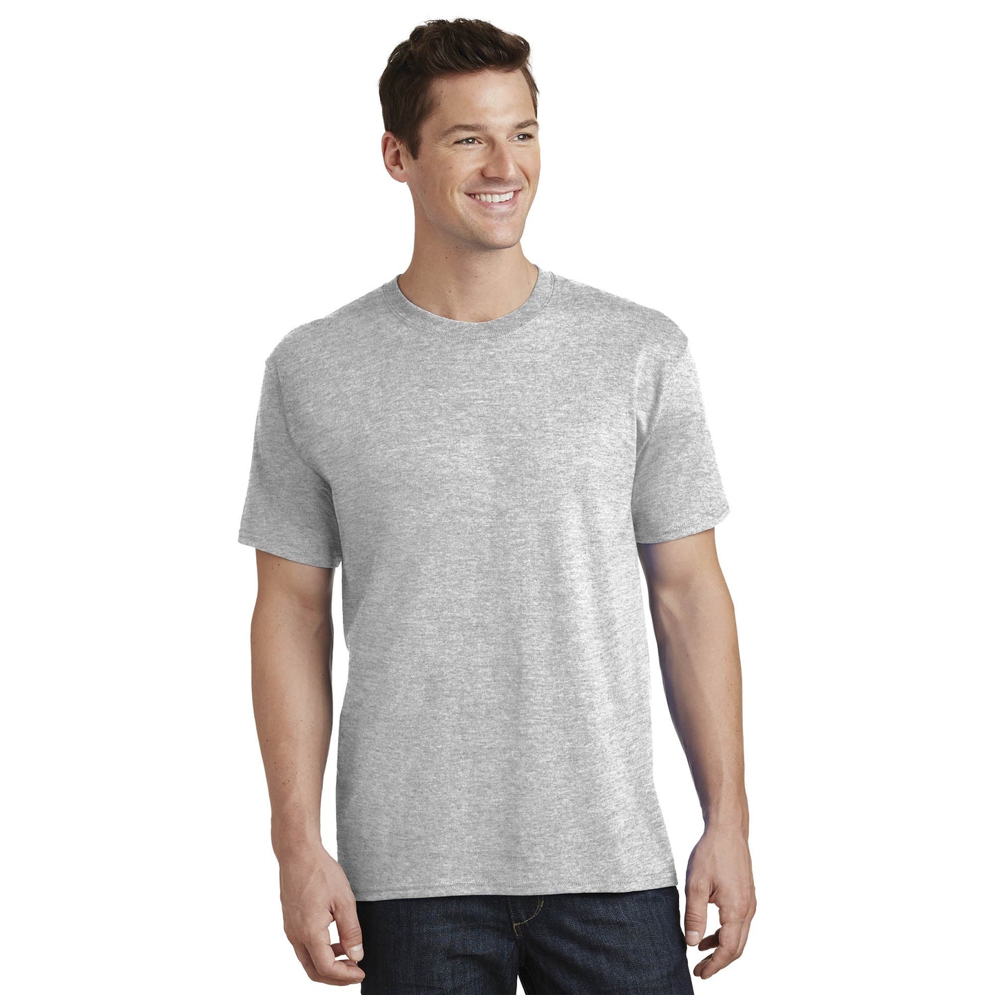 Aquatic Blue T-Shirt - Port & Company - Comfortable Fit