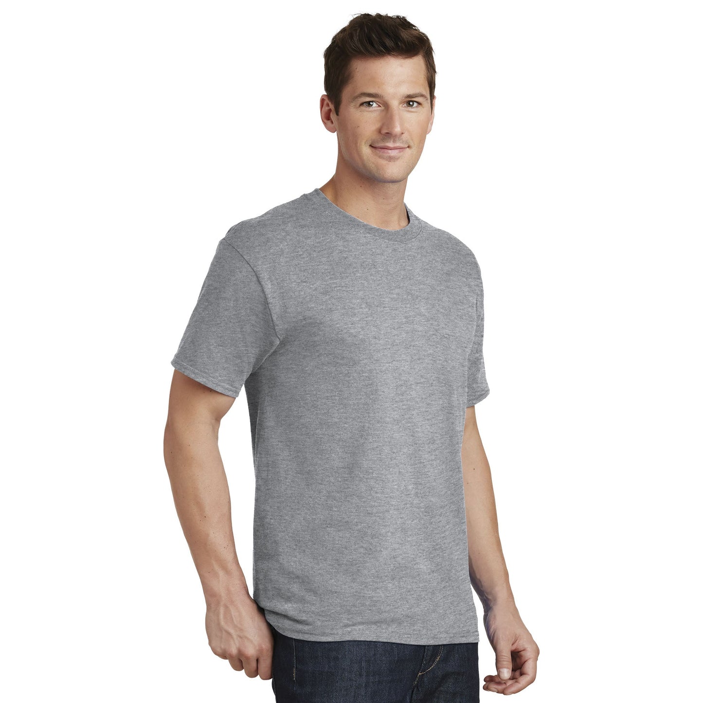 Aquatic Blue T-Shirt - Port & Company - Comfortable Fit