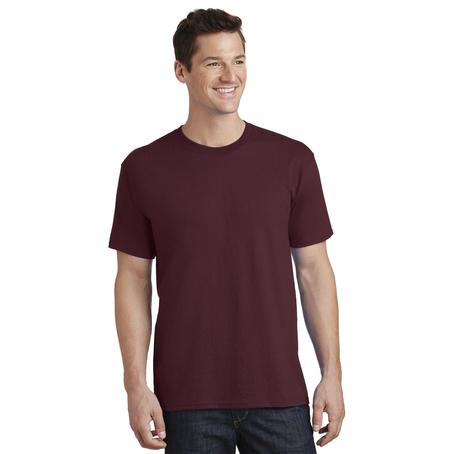 Aquatic Blue T-Shirt - Port & Company - Comfortable Fit