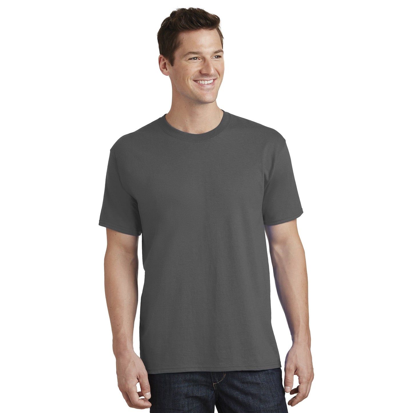 Aquatic Blue T-Shirt - Port & Company - Comfortable Fit