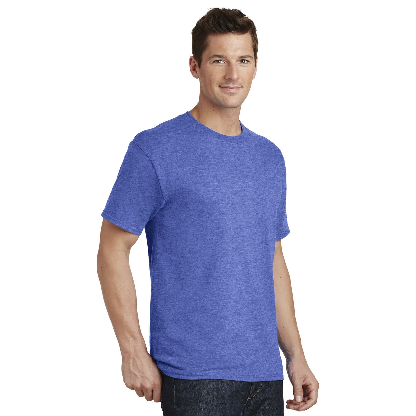 Aquatic Blue T-Shirt - Port & Company - Comfortable Fit