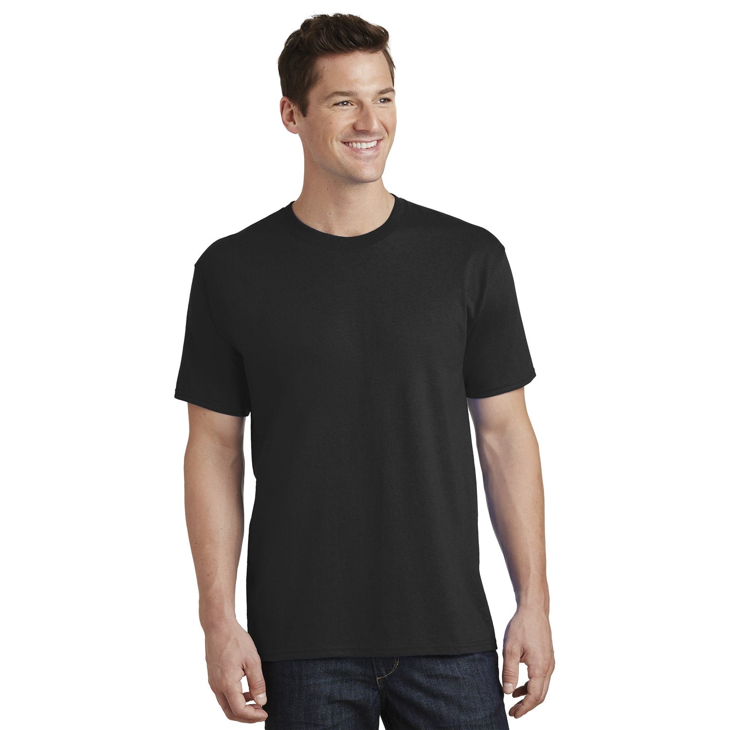 Aquatic Blue T-Shirt - Port & Company - Comfortable Fit