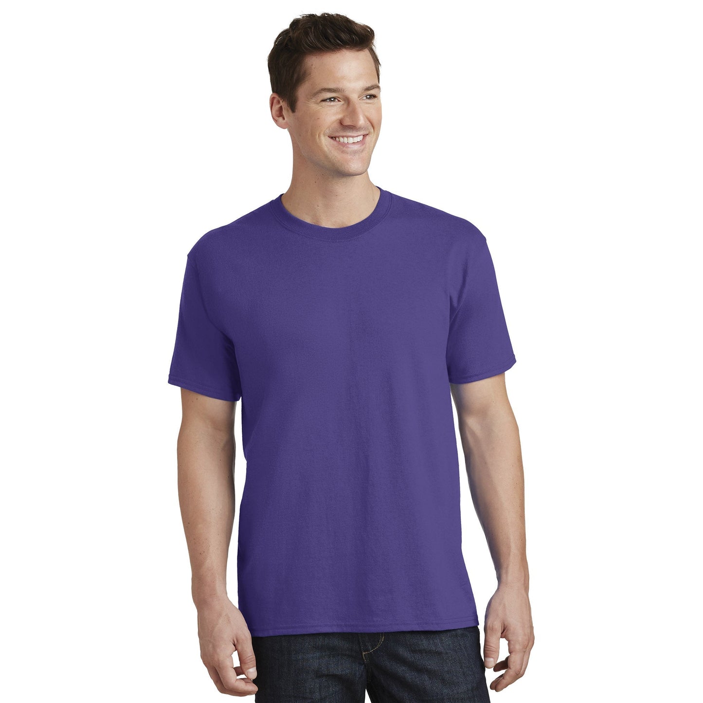 Aquatic Blue T-Shirt - Port & Company - Comfortable Fit