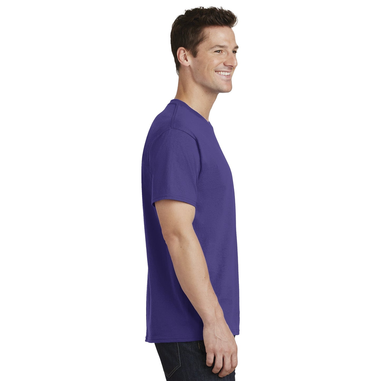Aquatic Blue T-Shirt - Port & Company - Comfortable Fit