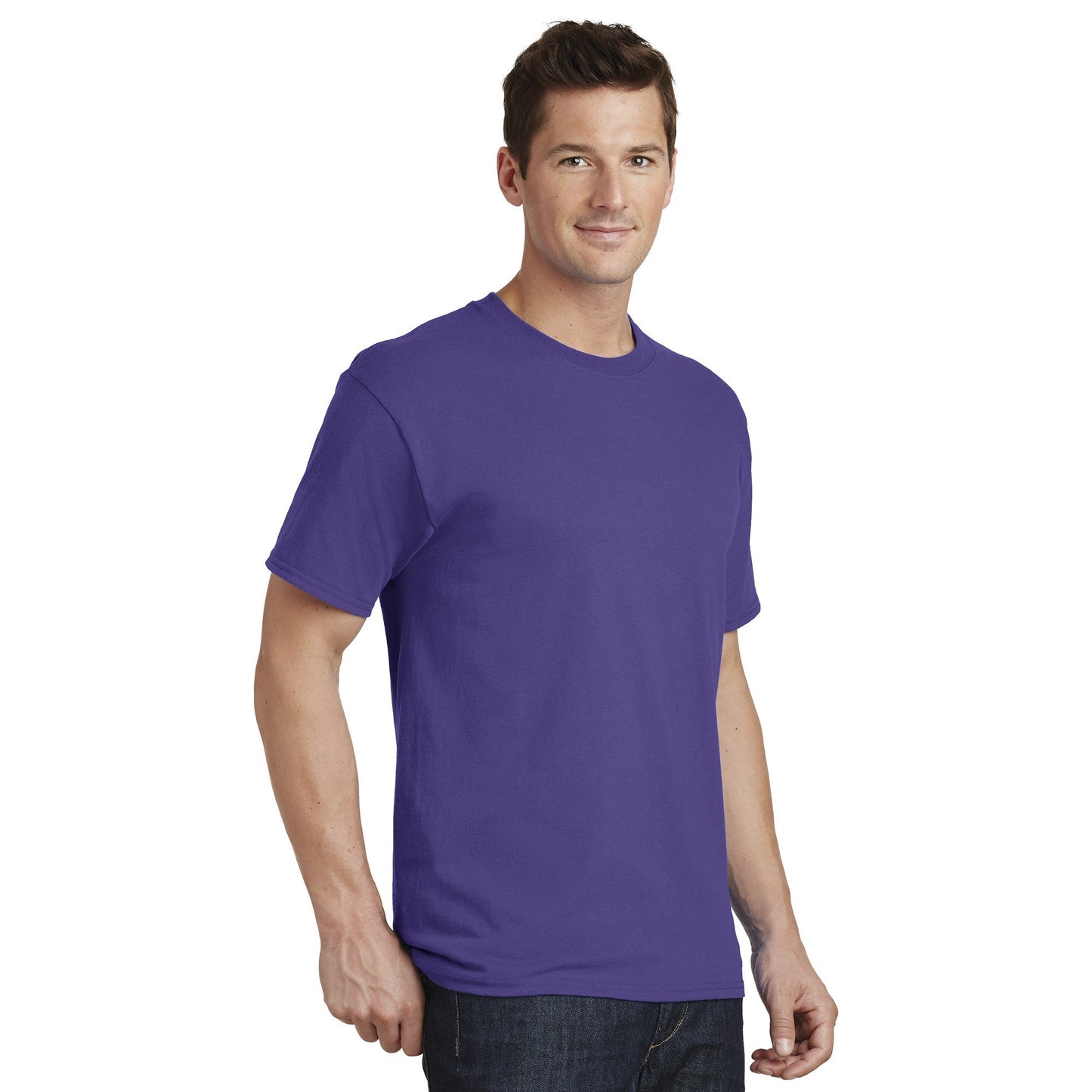 Aquatic Blue T-Shirt - Port & Company - Comfortable Fit