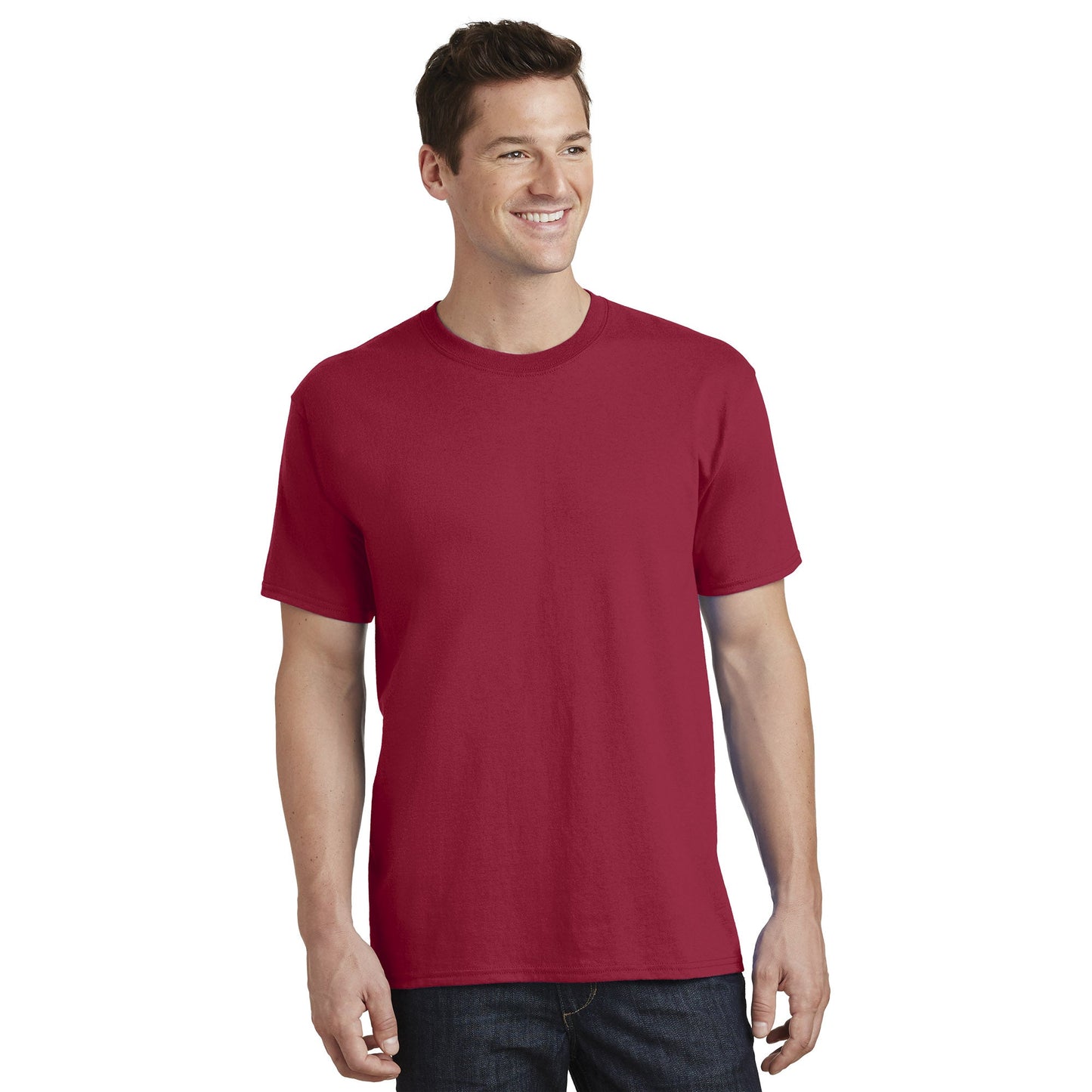 Aquatic Blue T-Shirt - Port & Company - Comfortable Fit