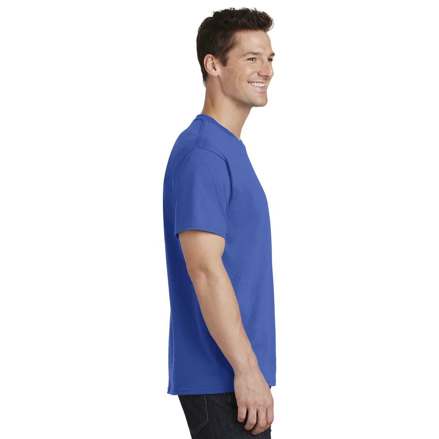 Aquatic Blue T-Shirt - Port & Company - Comfortable Fit