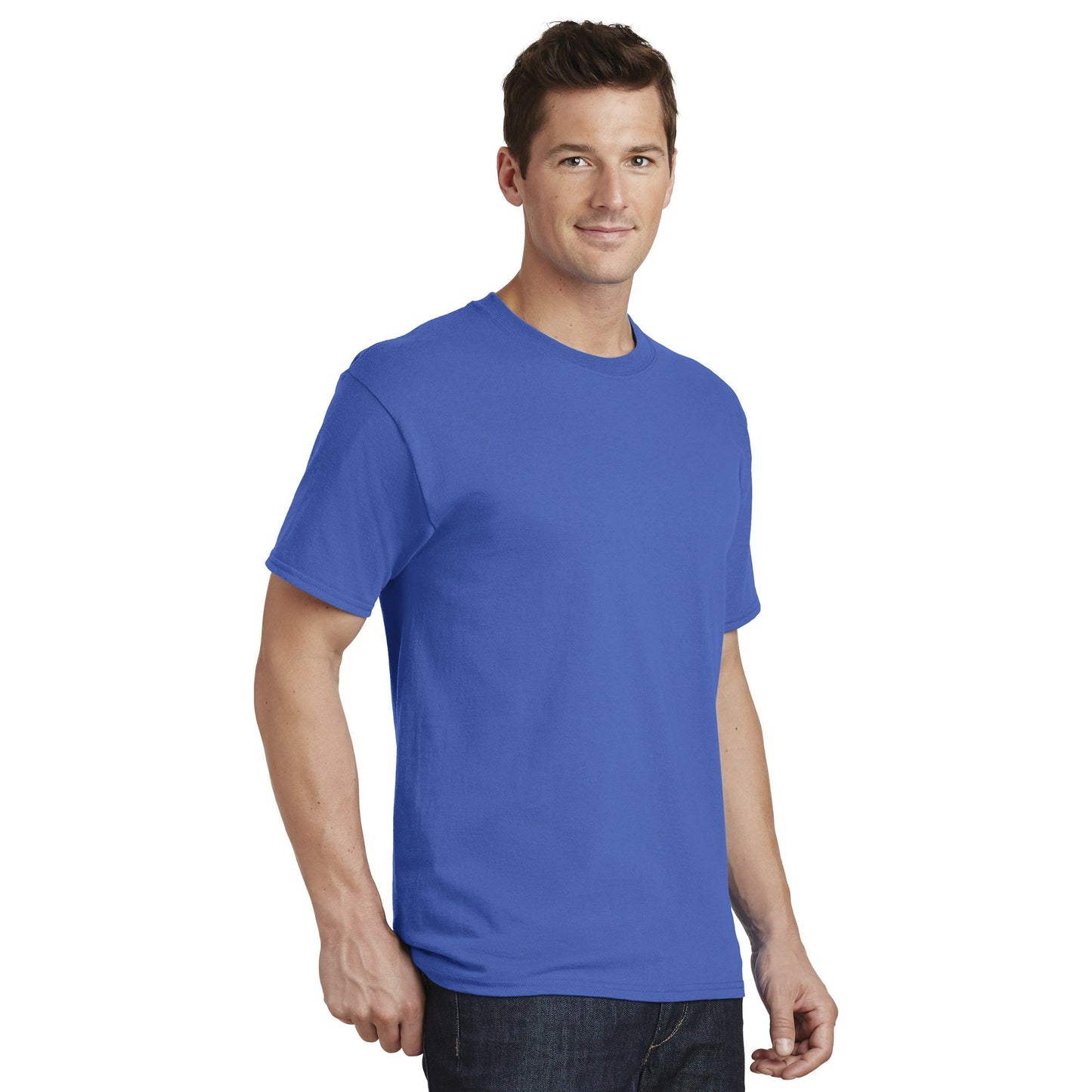 Aquatic Blue T-Shirt - Port & Company - Comfortable Fit