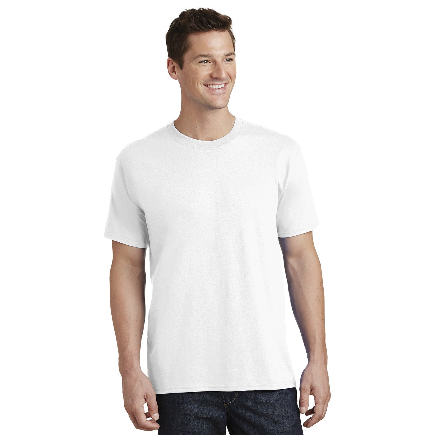 Aquatic Blue T-Shirt - Port & Company - Comfortable Fit