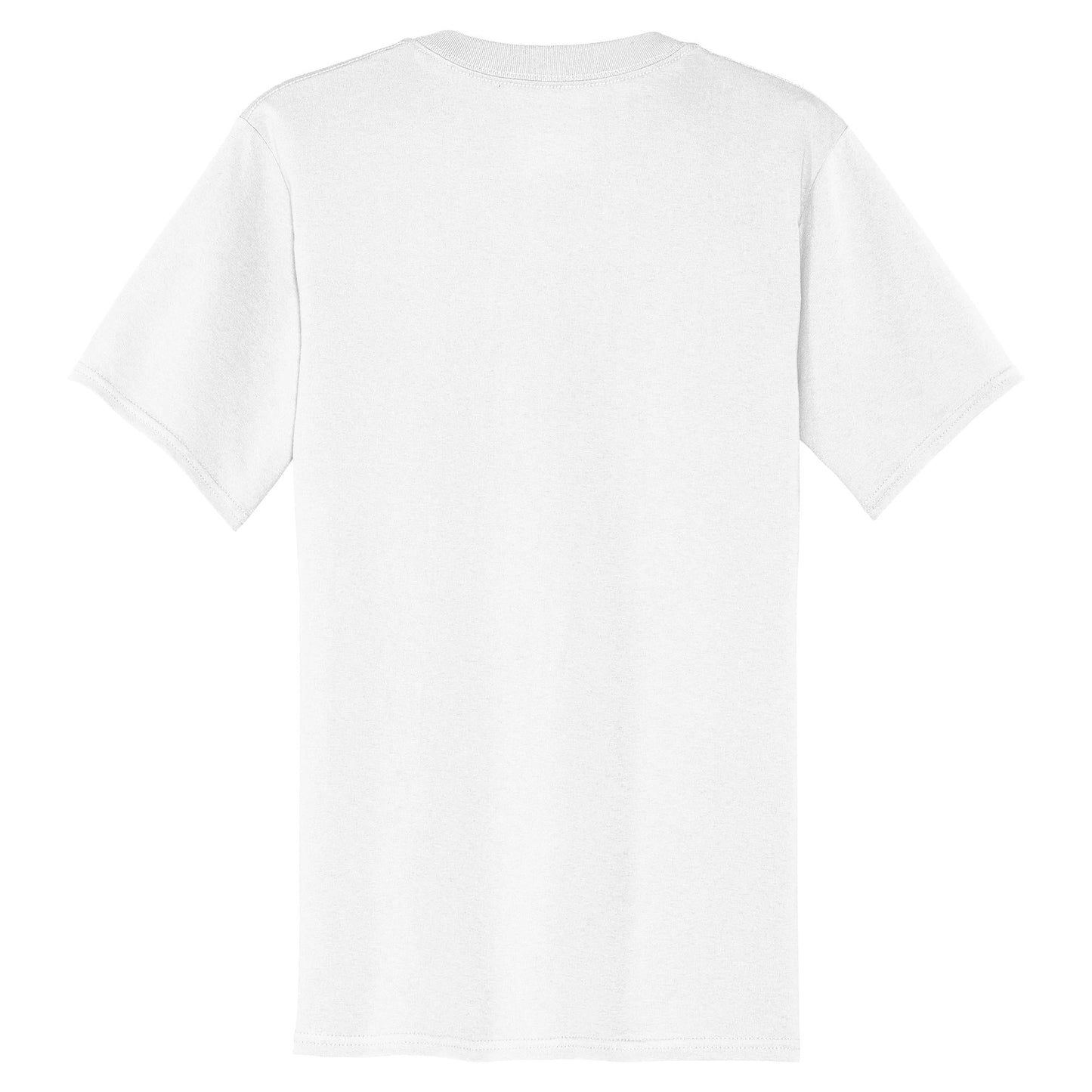 Dark Heather Grey T-Shirt - Port & Company - Stylish V-Neck