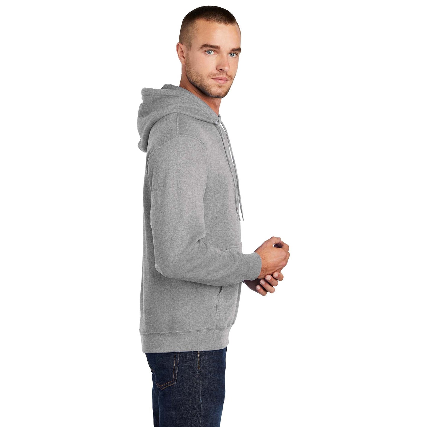 Athletic Heather Sweatshirts - Port & Company - Cozy Fleece
